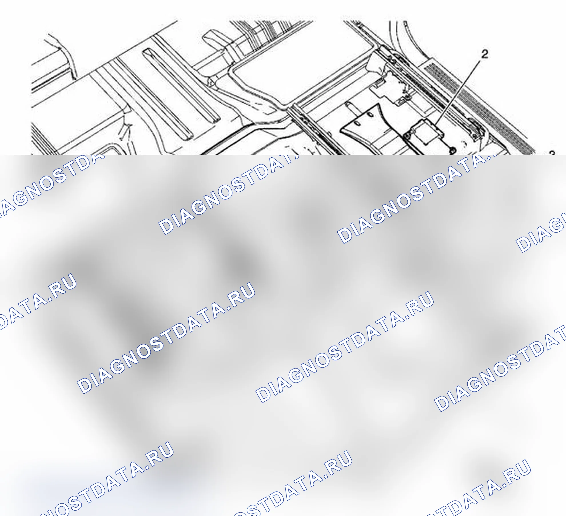 Рис. 3: Виды компонентов обнаружения объектов. Chevrolet Silverado 2500 HD 
