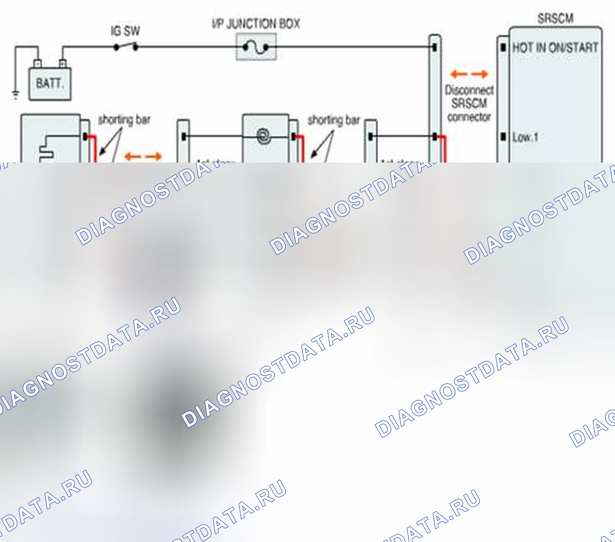 Рис. 283: Проверка цепи контактное кольцо руля. Geely SC7 I