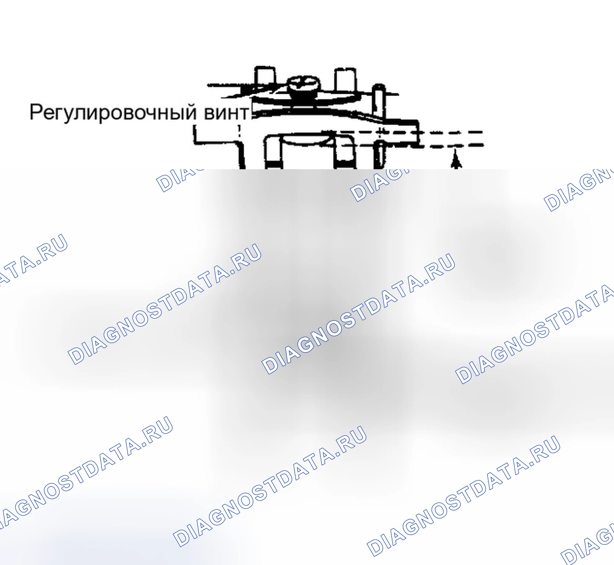 Рис. 28: КВАЛИФИКАЦИЯ ВАКУУМНОГО СТУПЕНЧАТОГО ПОРШНЕВОГО ЗАЗОРА. Dodge Diplomat I
