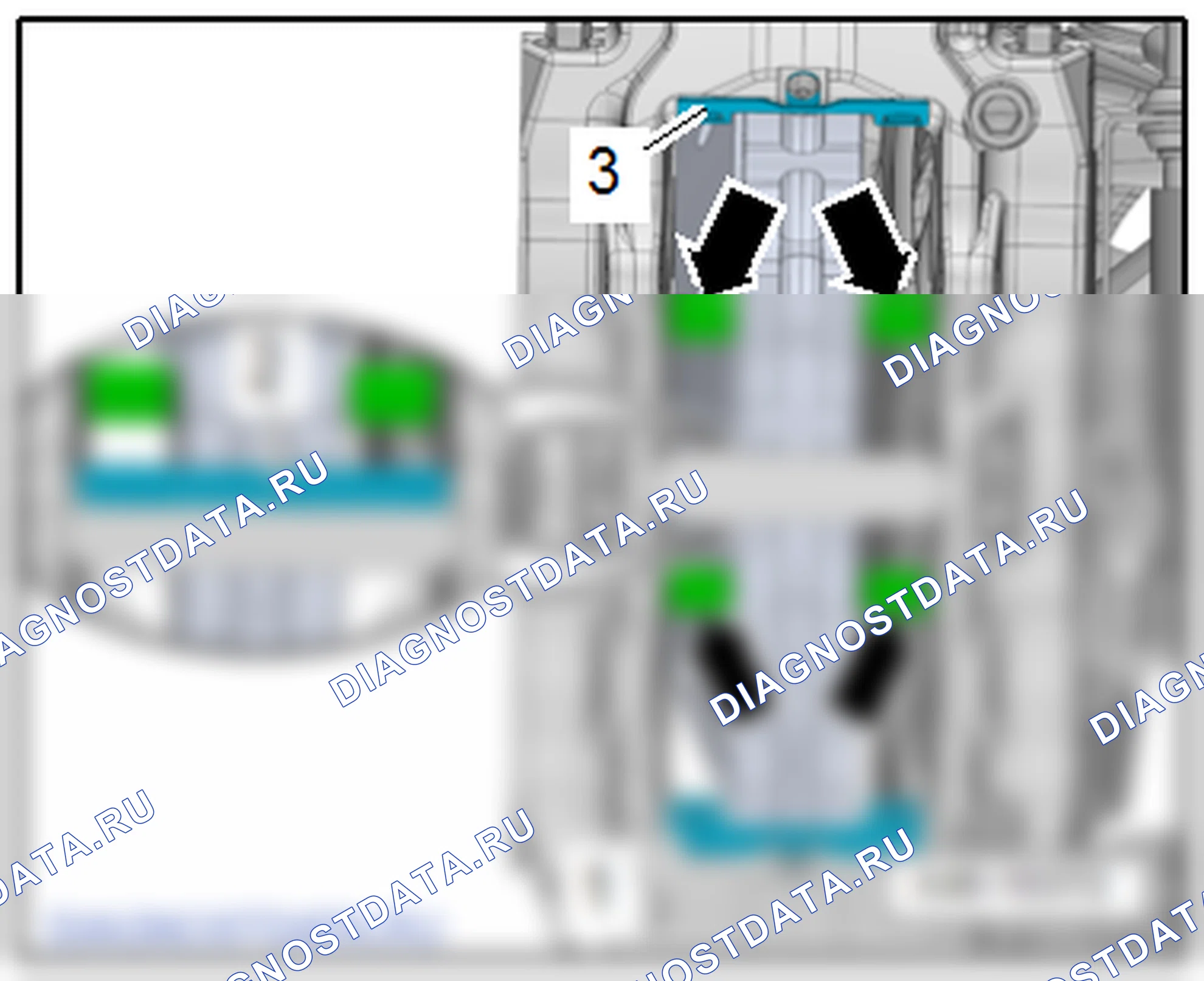 Передние тормоза. Audi A3 8V