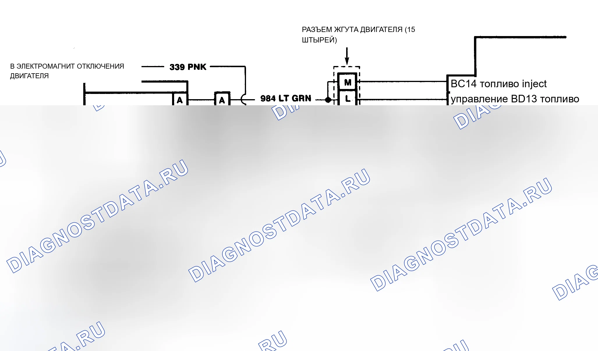 Рис. 136: ДИАГРАММА A-3, КРИВОШИПЫ ДВИГАТЕЛЯ, НО НЕ БУДУТ РАБОТАТЬ. Chevrolet Suburban K1500 