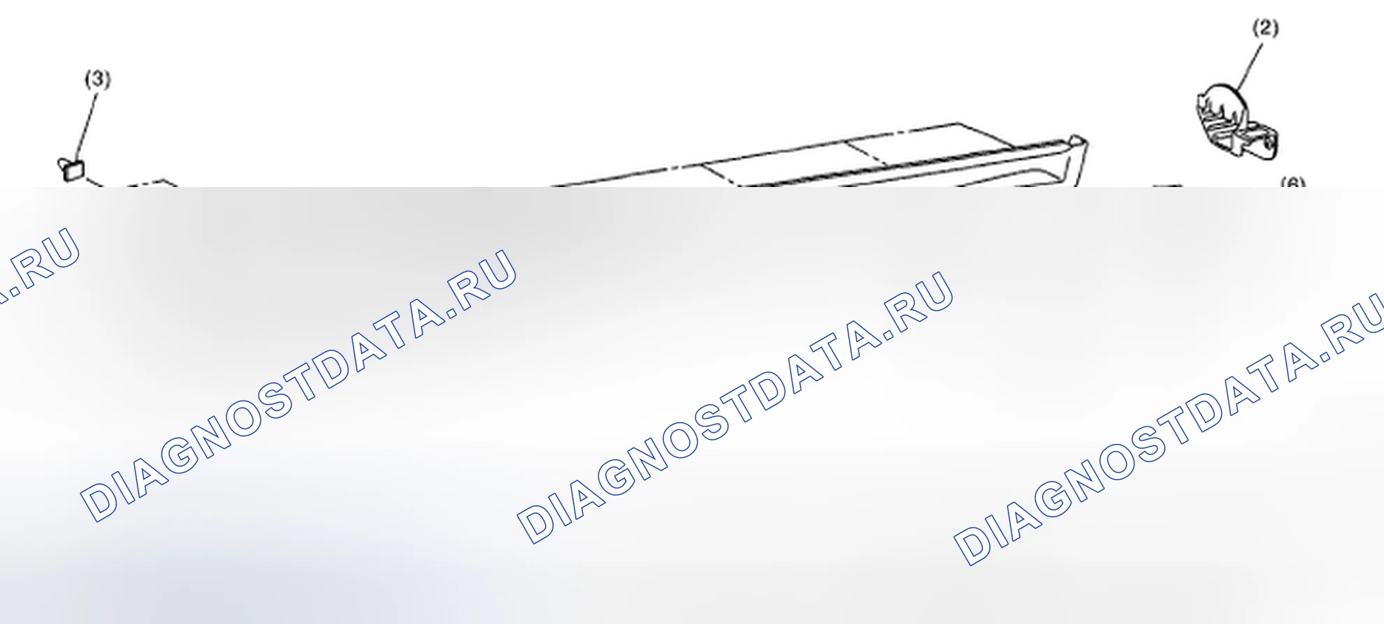 Рис. 24: Разнесенный вид спойлера бокового подоконника. Subaru Impreza WRX STI GD рестайлинг 2