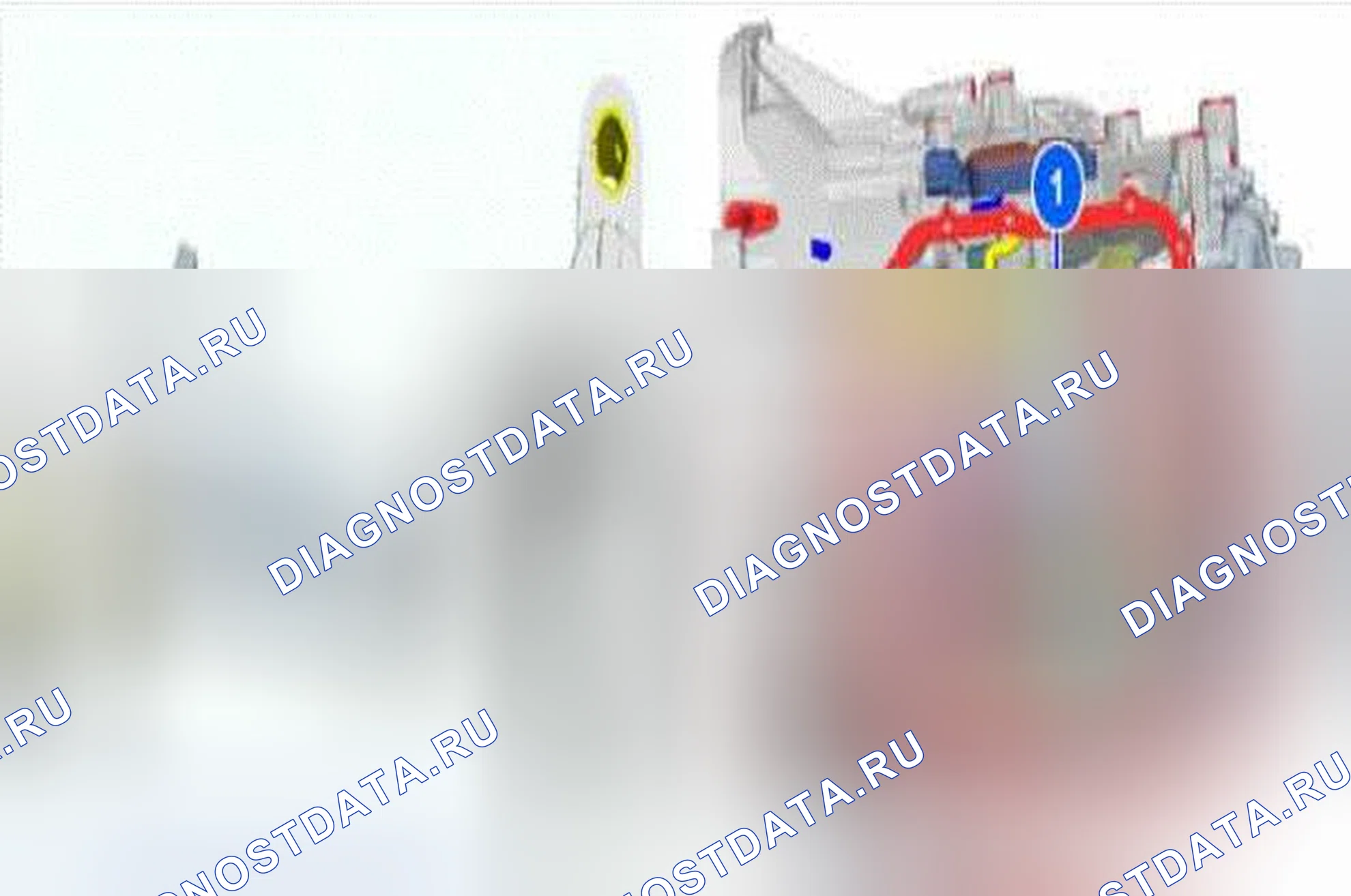 Рис. 1294: Расположение компонентов-2013. Kia Optima III