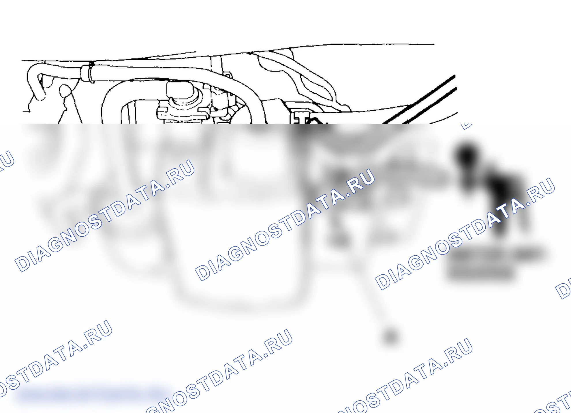 Рис. 165: Испытание перепускного электромагнитного клапана EVAP. Honda Odyssey II