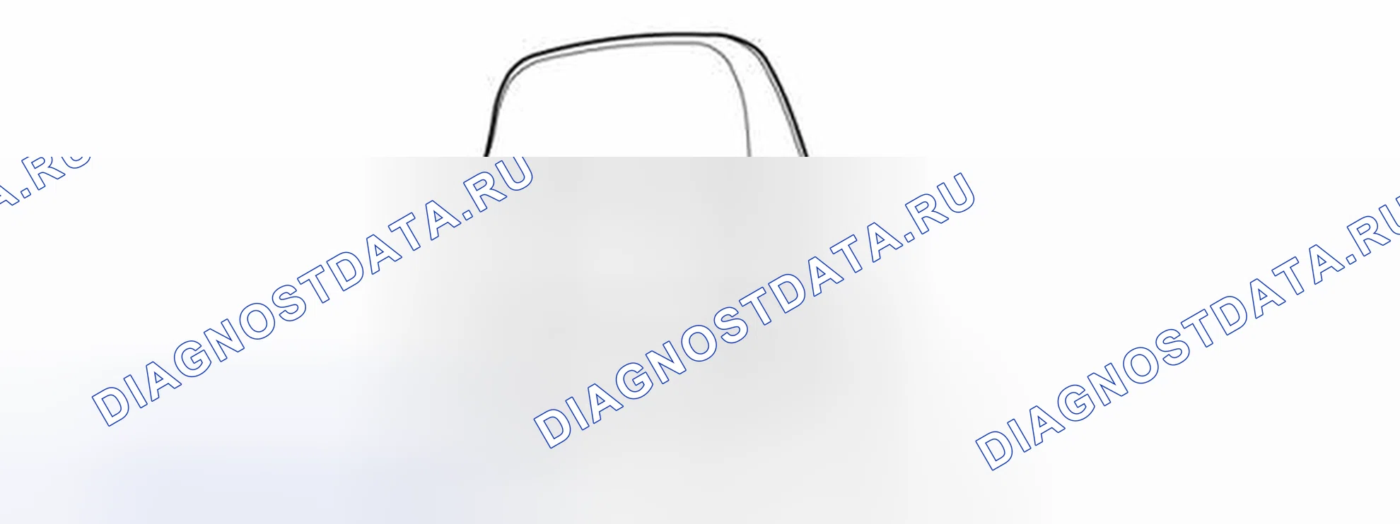 Рис. 758: ЭКРАН, ПОДГОЛОВНИК. Volvo S80 II рестайлинг