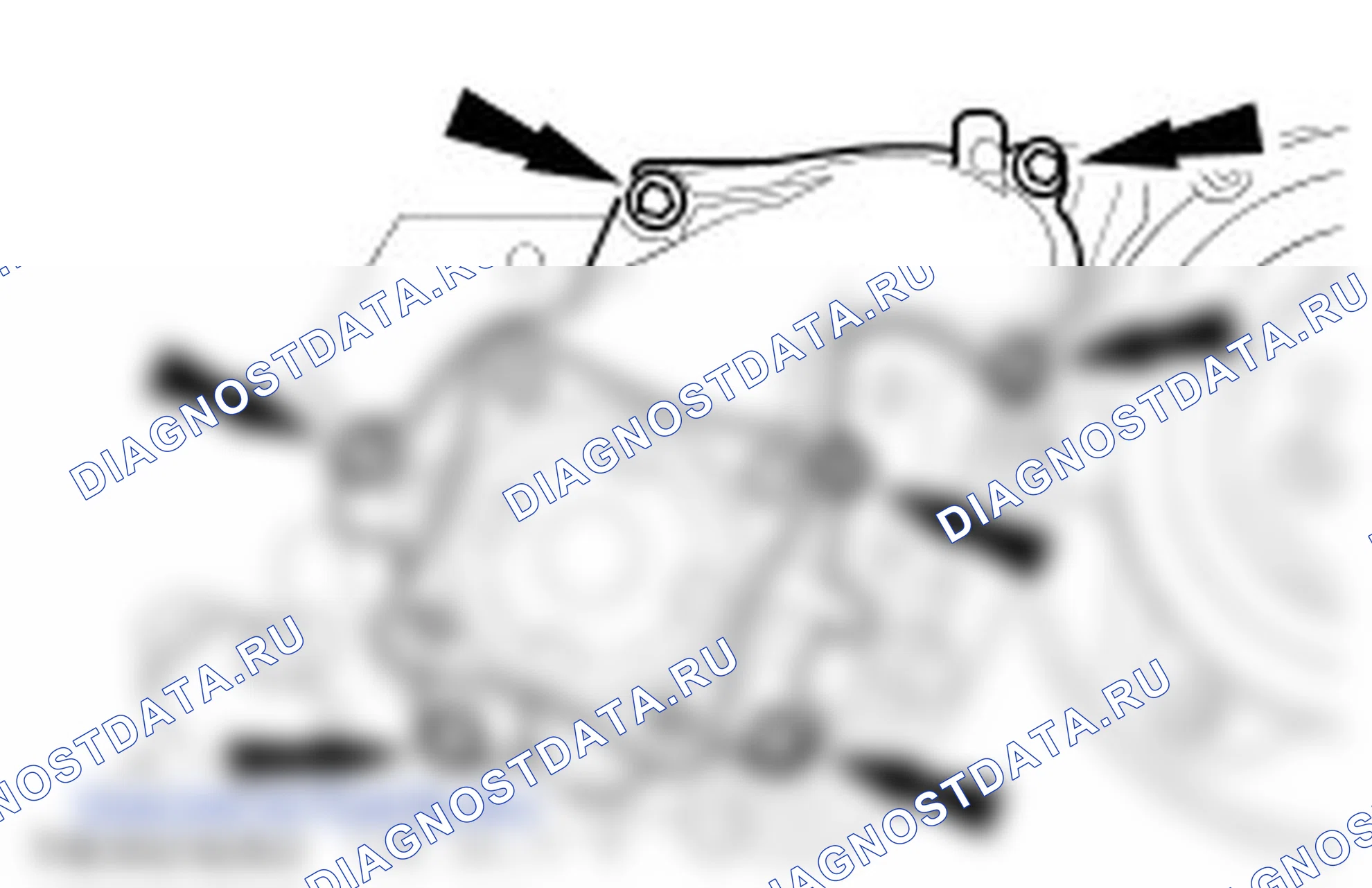 Разборка двигателя. Ford Transit Connect I