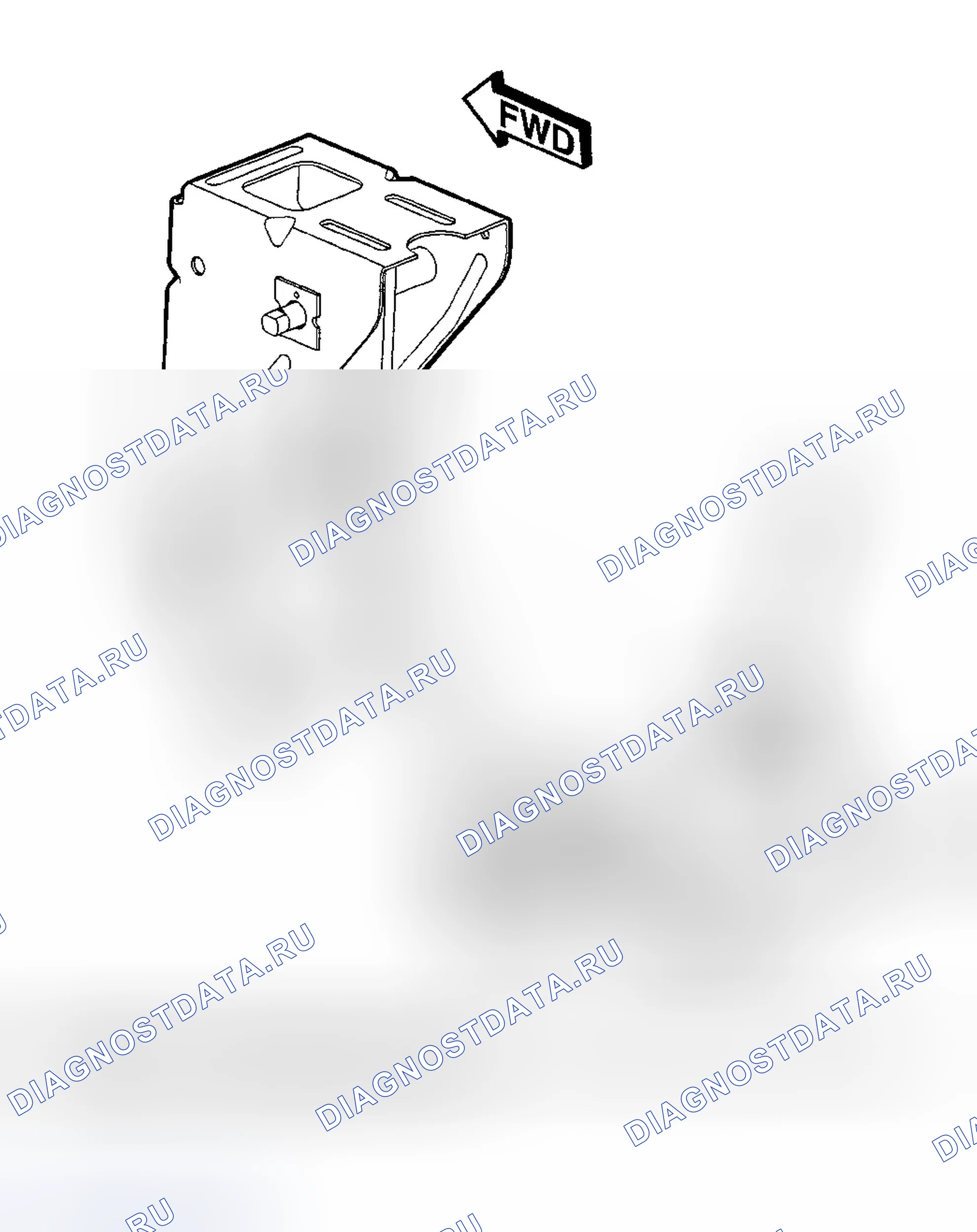 Рис. 12: ДЕМОНТАЖ. Dodge Grand Caravan IV