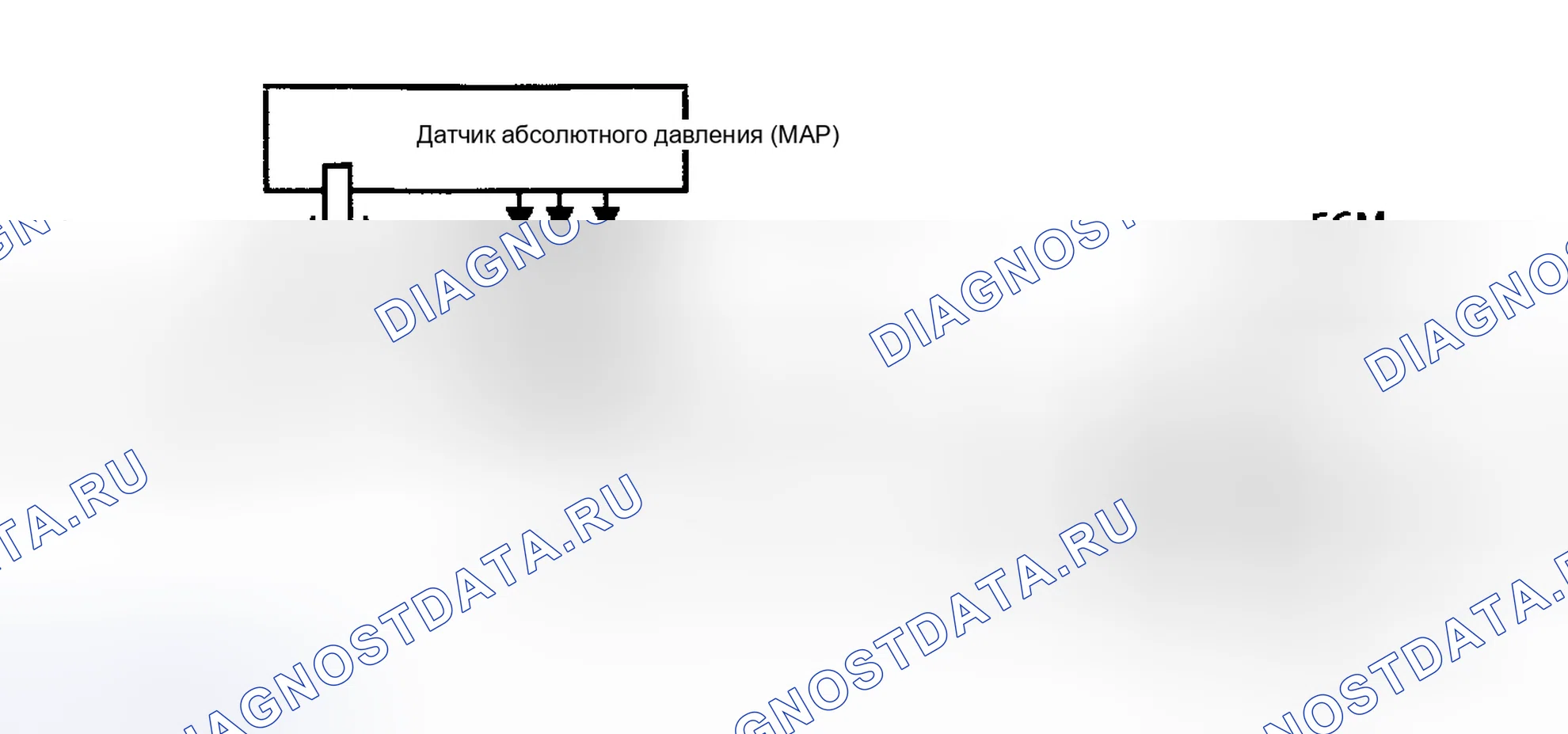 Рис. 110: Код 33, Сигнальный вольт датчика абсолютное давление во впускном коллекторе Hi Ckt Diag. Buick Estate Wagon 