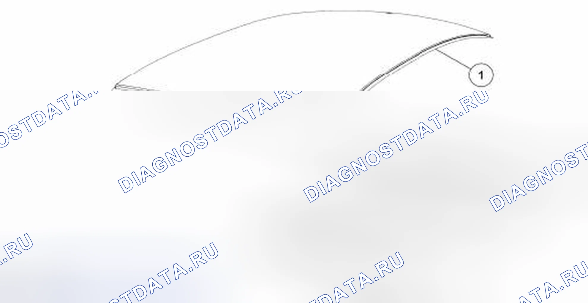 Рис. 45: Покомпонентный вид крыши. Hyundai ix55 I