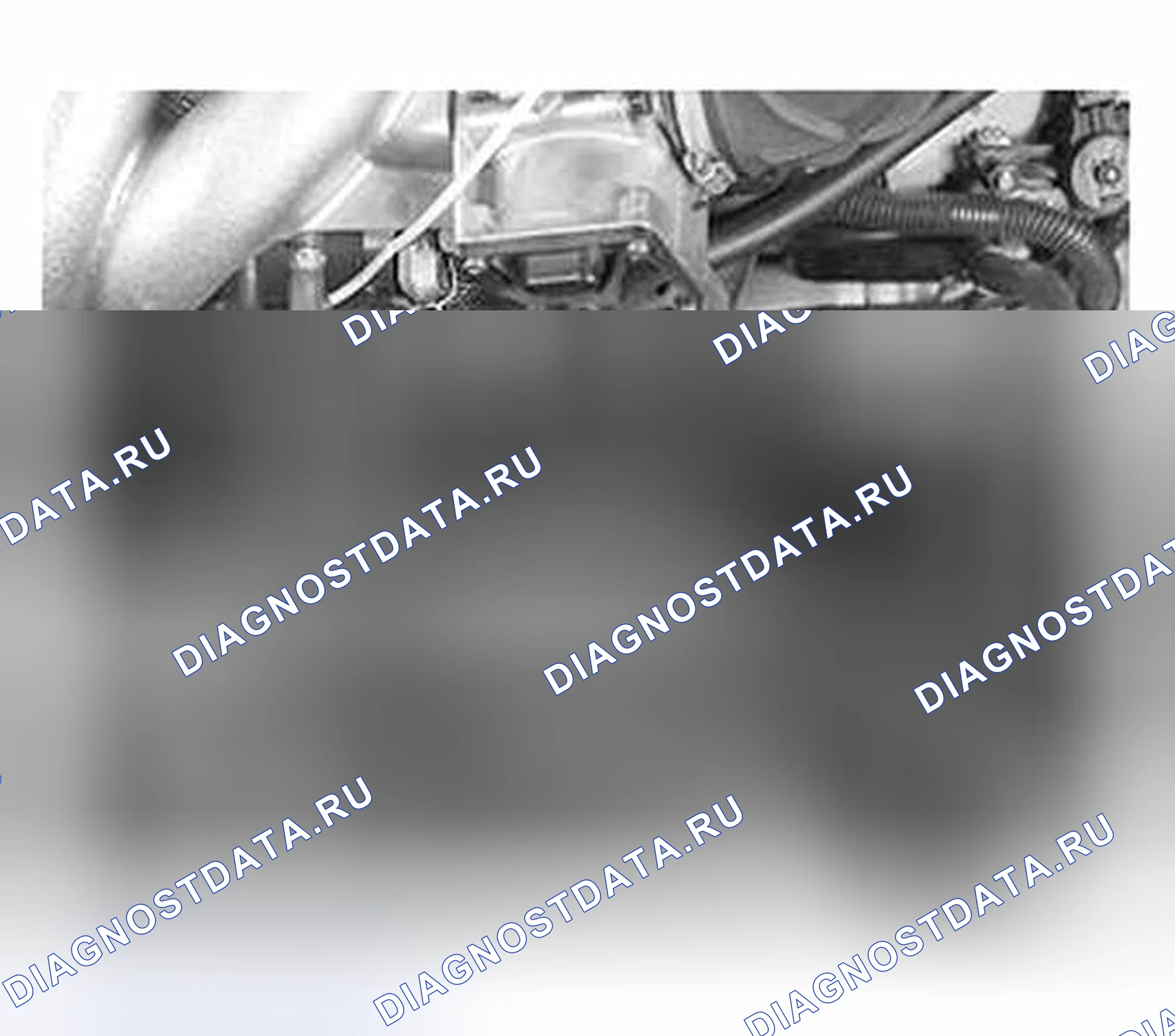 Рис. 26: Снятие соединителя и вакуумного шланга. Volvo C70 I
