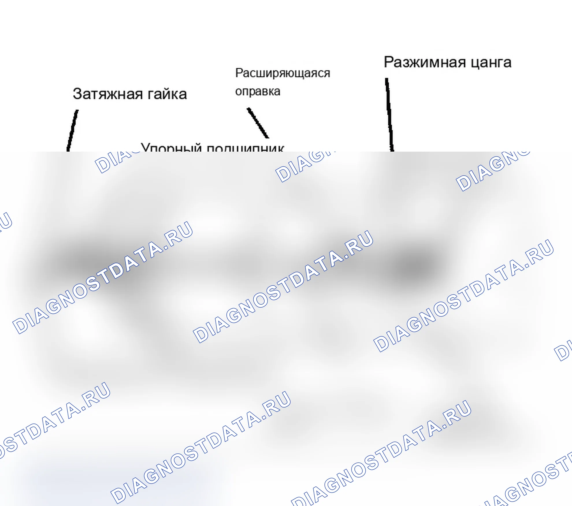 Рис. 92: Установка подшипников распределительного вала Установить передний подшипник распределительного вала.040-.060" (1,02-1,52 мм) назад от передней грани блока.. Ford Cab & Chassis Ranger 
