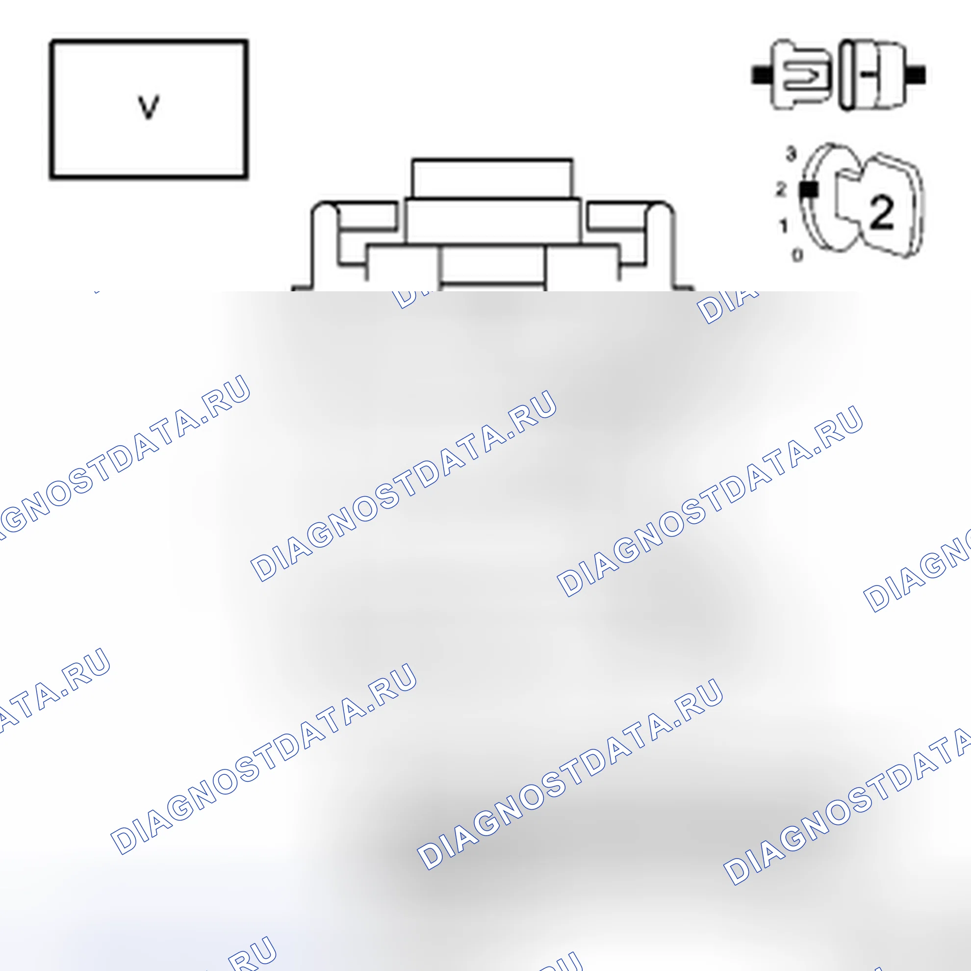 Рис. 48: Диагностический тест. Chrysler Town & Country V