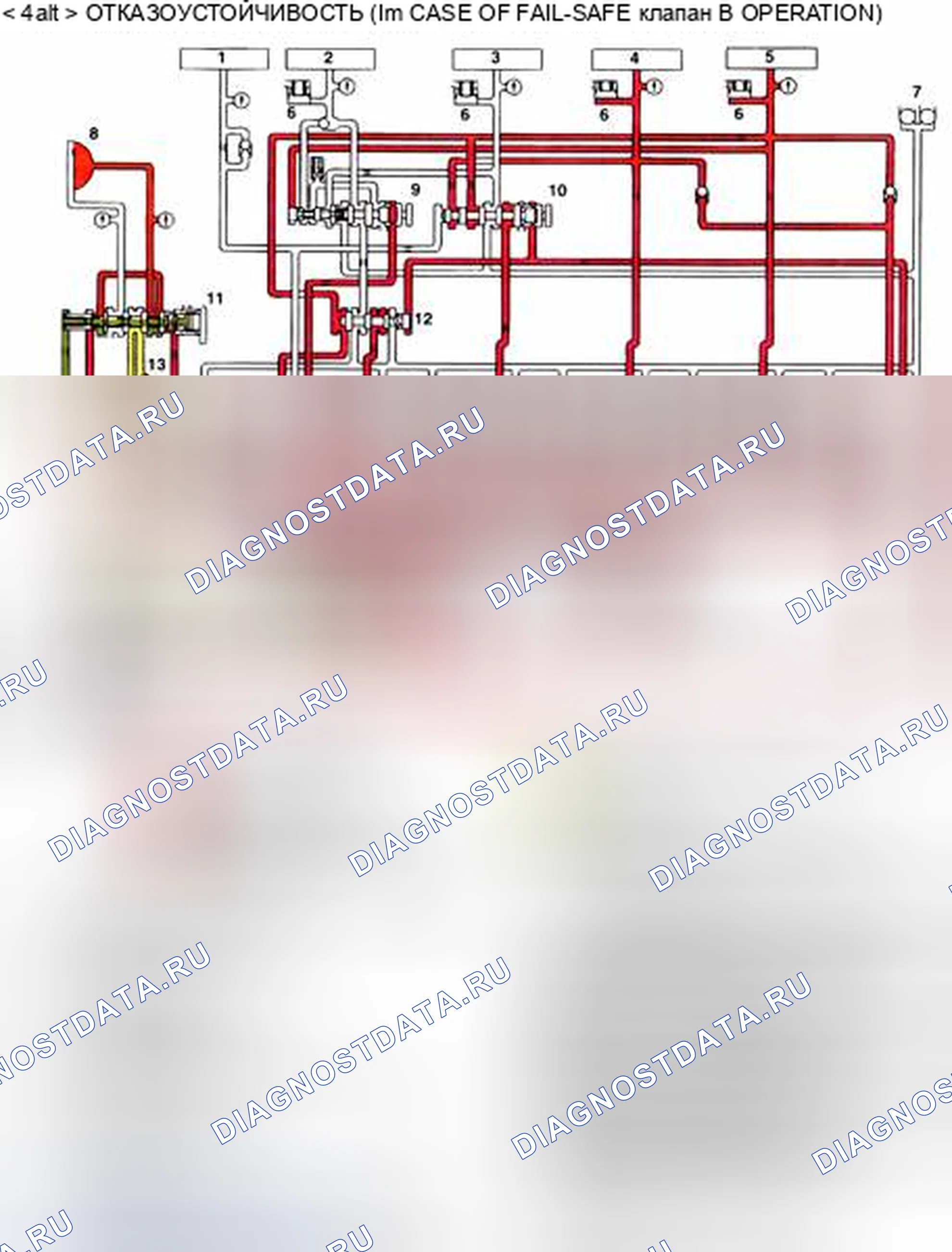 Рис. 2067: < 4A / T > FAIL-SAFE (В СЛУЧАЕ СРАБАТЫВАНИЯ ПРЕДОХРАНИТЕЛЬНОГО КЛАПАНА B). Mazda MX-30 I