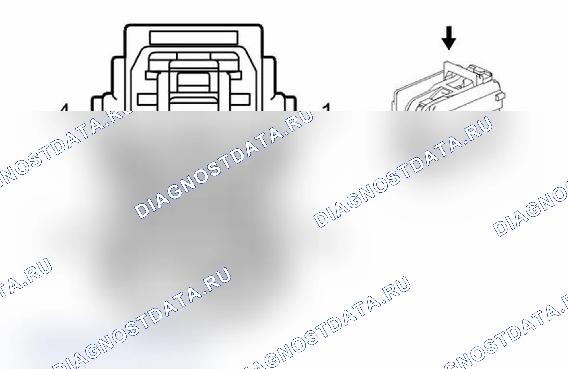 Рис. 9: Переключатель панели управления тормозами прицепа. Chevrolet Silverado 2500 HD 