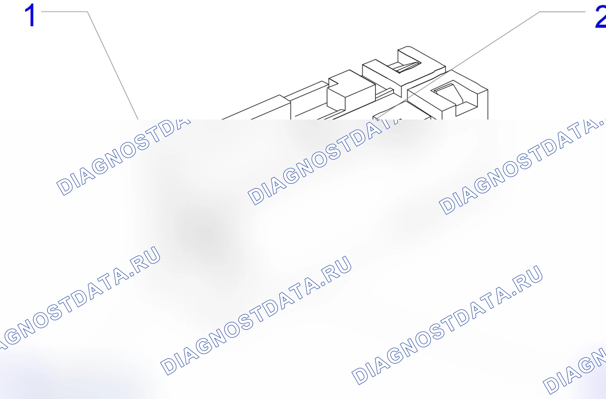 Распиновка разъёма E68.2. Opel Astra H