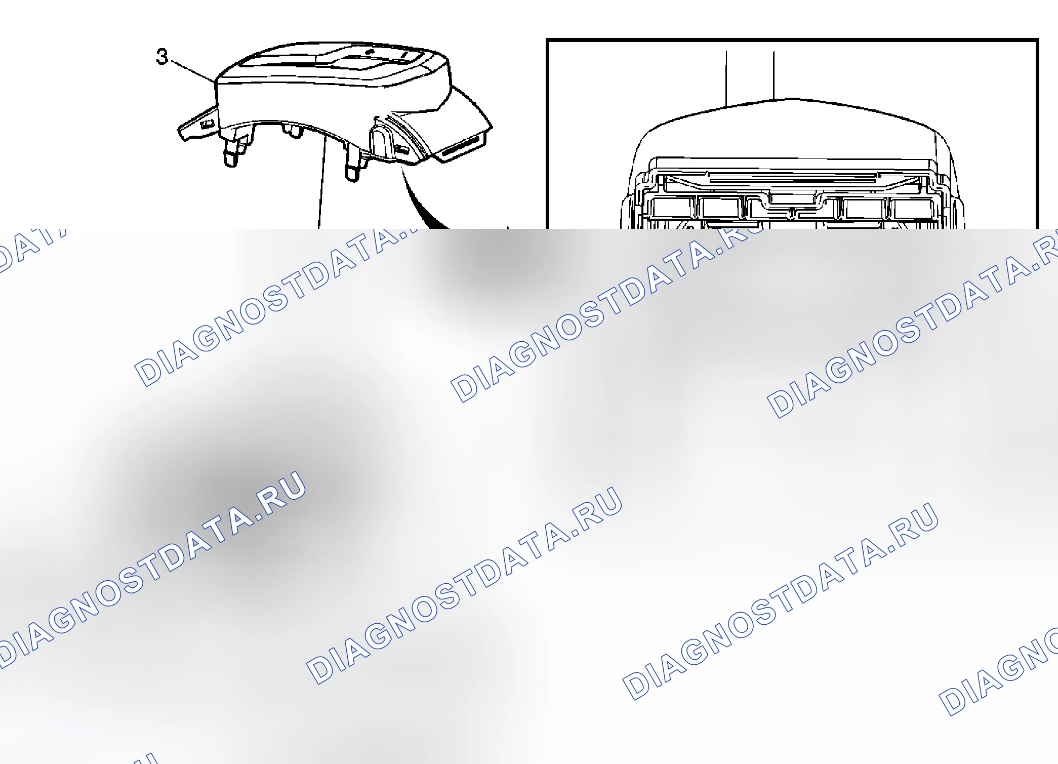 Рис. 1: Замена индикатора управления автоматической коробкой передач. Cadillac STS I рестайлинг