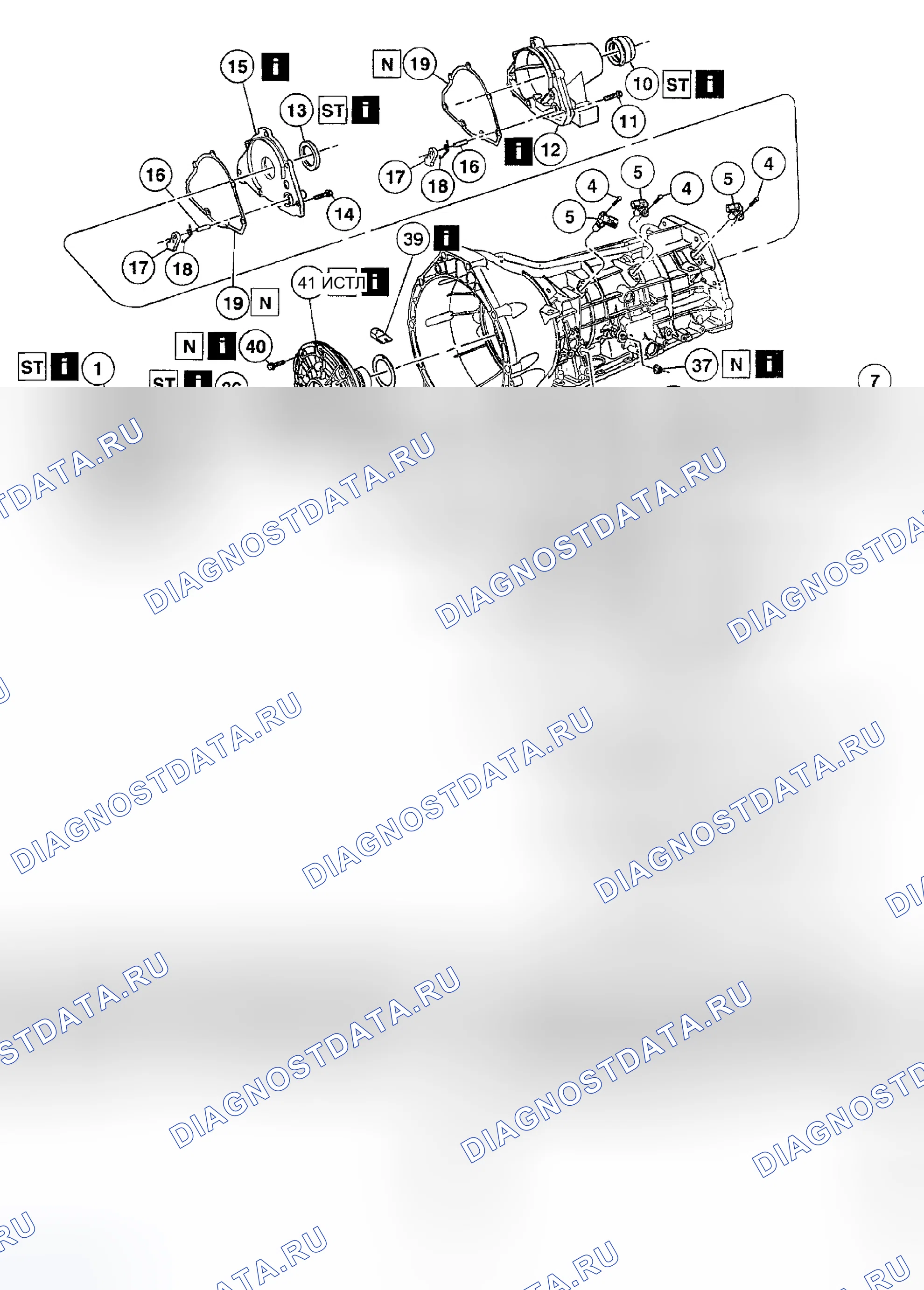 Рис. 399: Разборка. Hyundai Nexo I