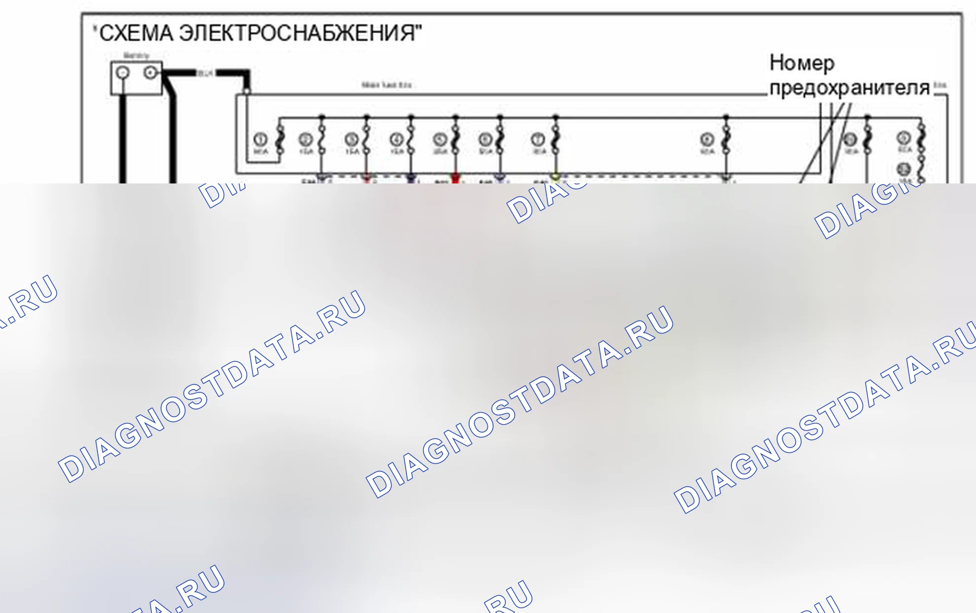 Рис. 16: Как читать схему источника питания. Suzuki Grand Vitara II рестайлинг 2