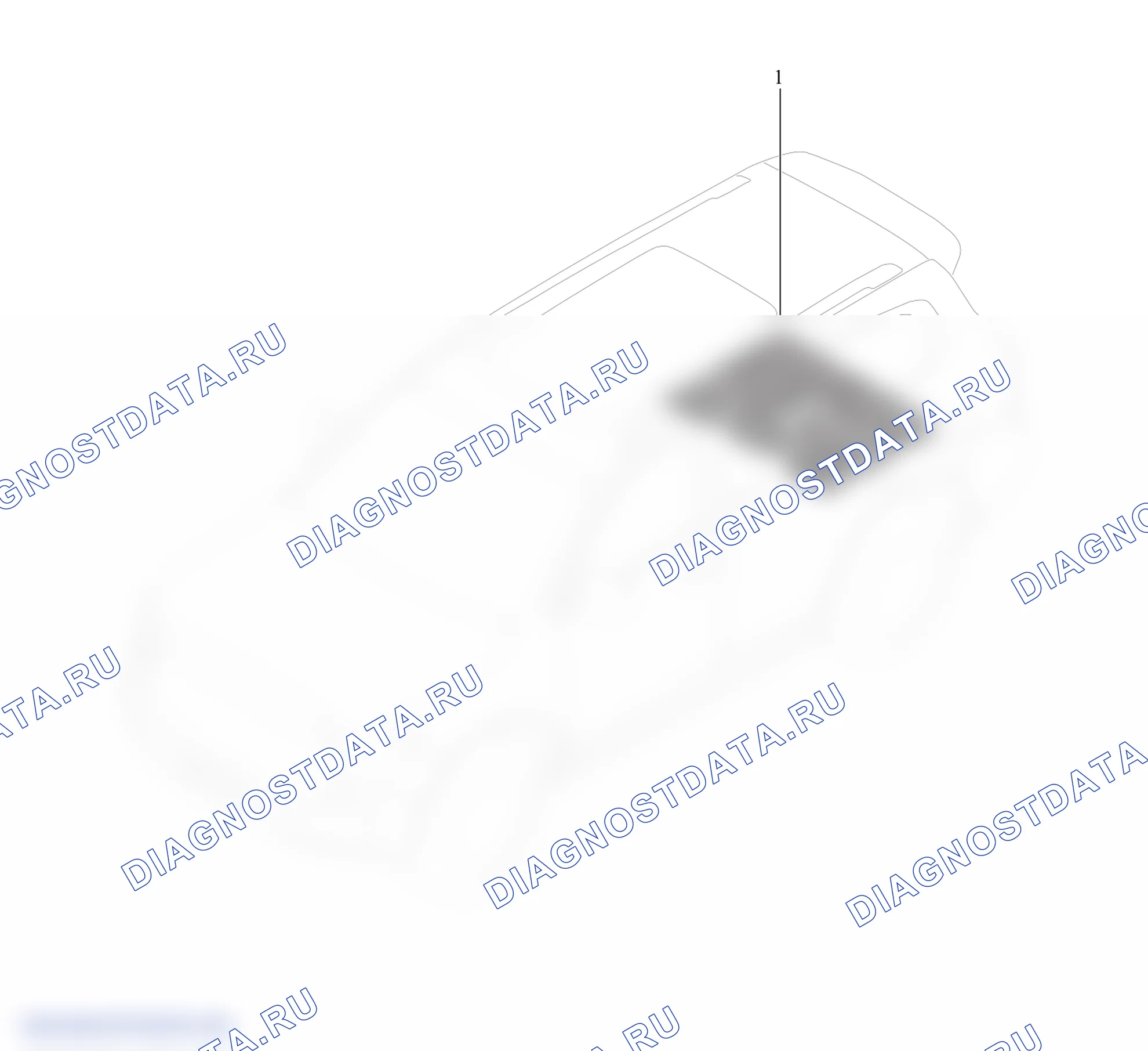 Схема расположения ковра багажника — Tank 500. Tank Tank 500 I