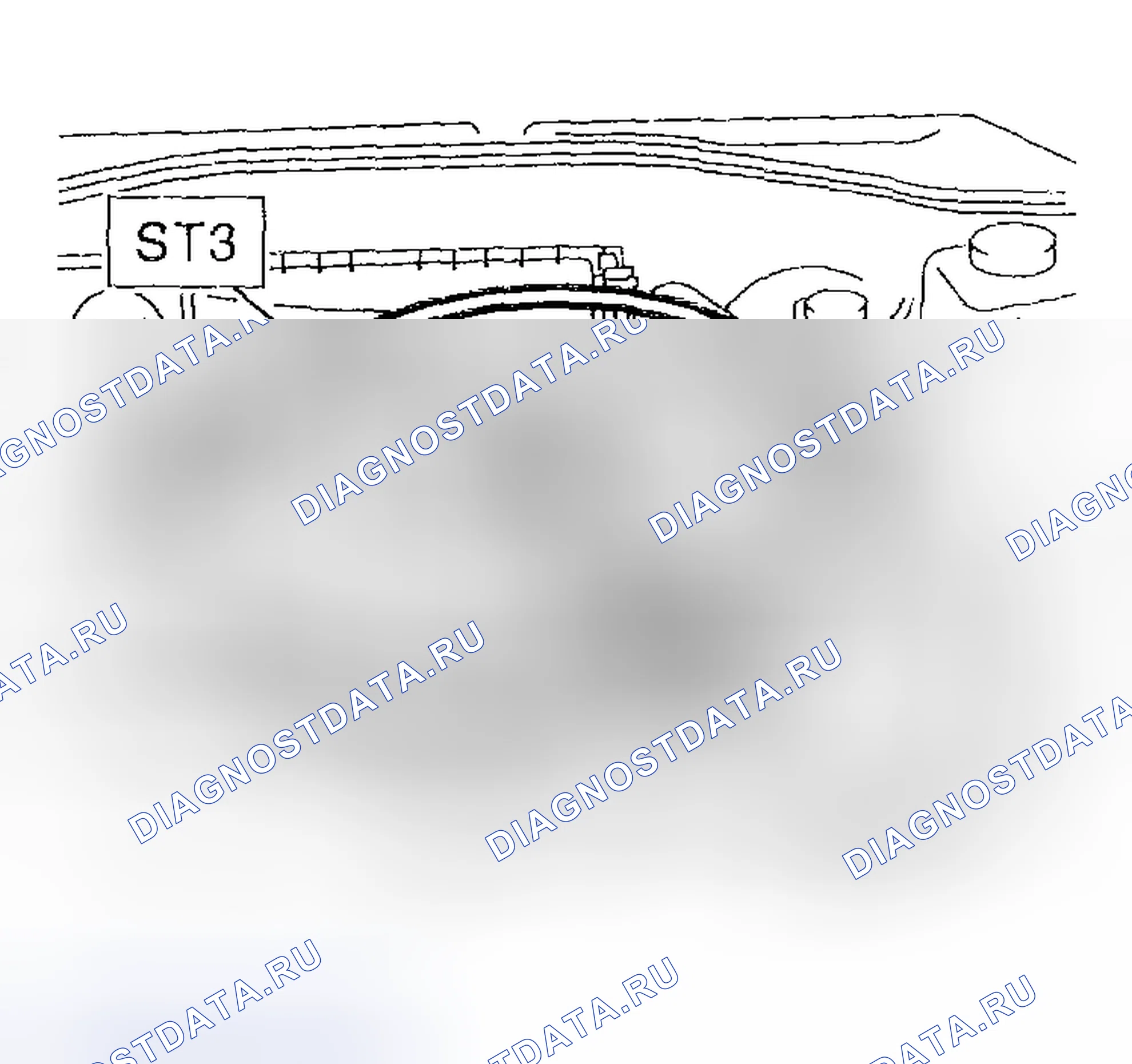 Рис. 185: ИЗМЕРЕНИЕ РЕГУЛЯРНОГО ДАВЛЕНИЯ.. Subaru Impreza GD/GC/GG рестайлинг