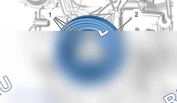 Снятие - установка: сальники двигателя — b1bg3f1d. Citroen C-Elysee I