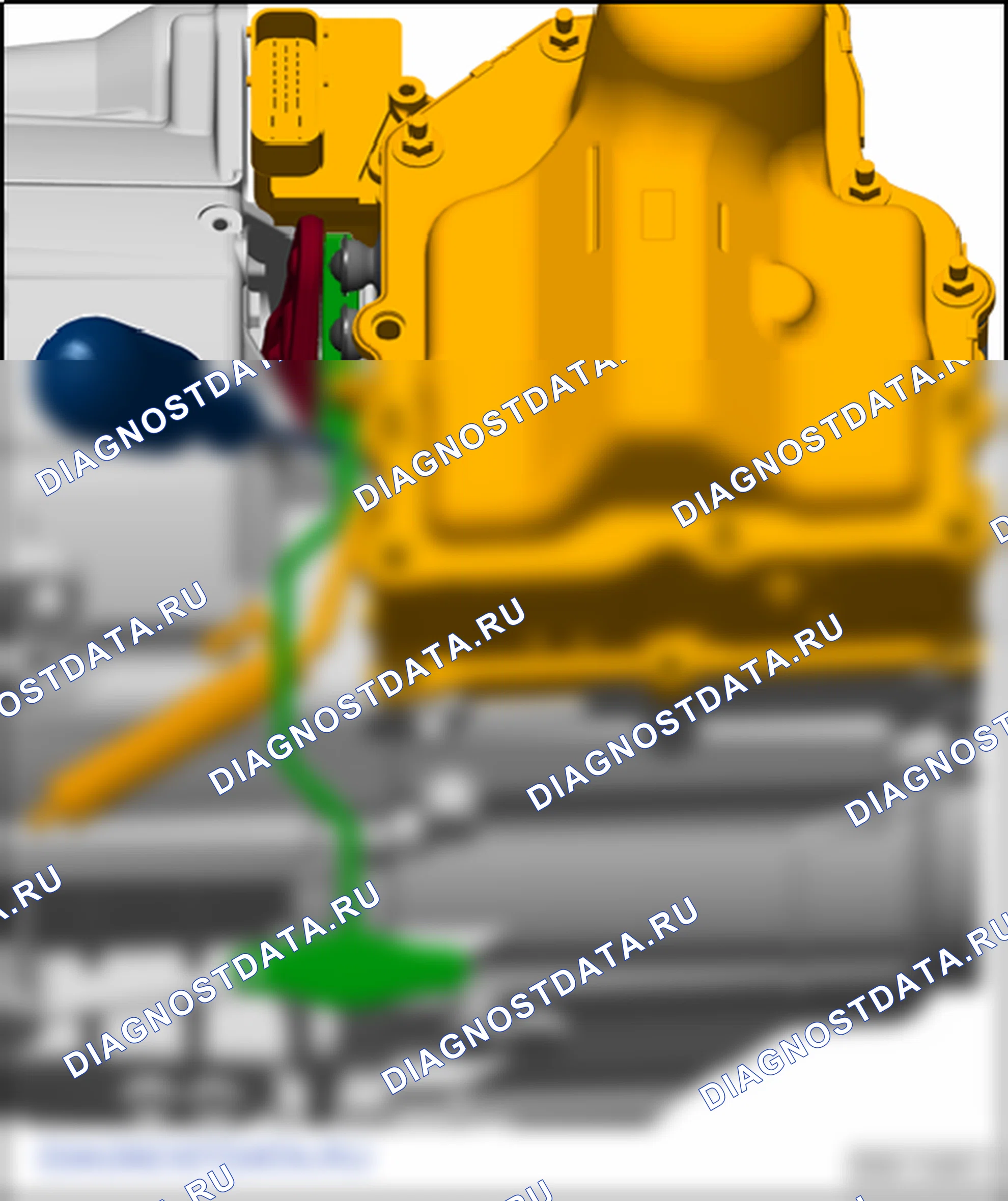 Мехатроник для коробки передач с двухдисковым сцеплением (J743) (Коробка передач 0AM-DSG). Skoda Octavia Ii