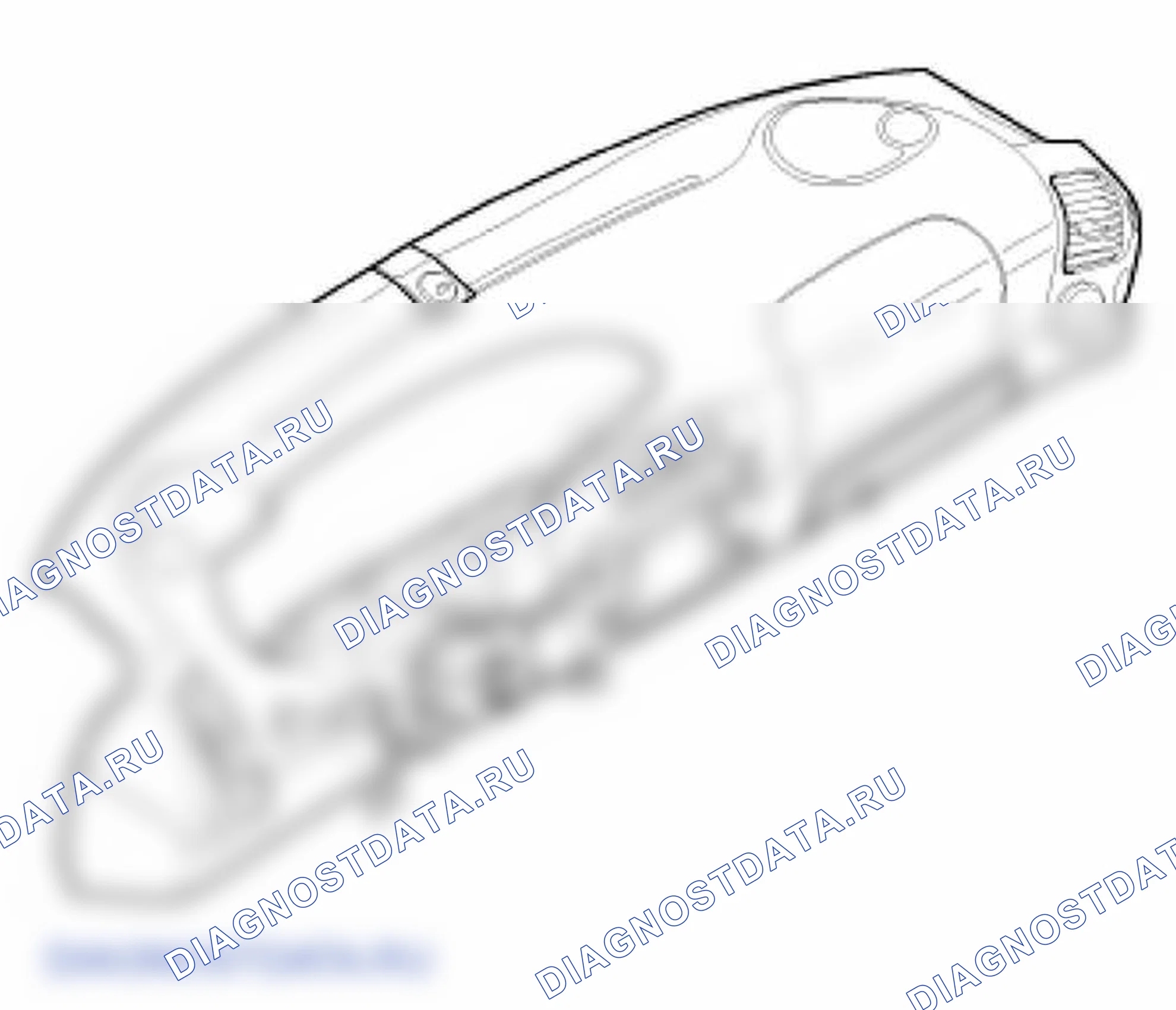 Рис. 71: Снятие и установка бардачка, - по состоянию на MY 2002. Porsche 911 Carrera 4S 996 рестайлинг