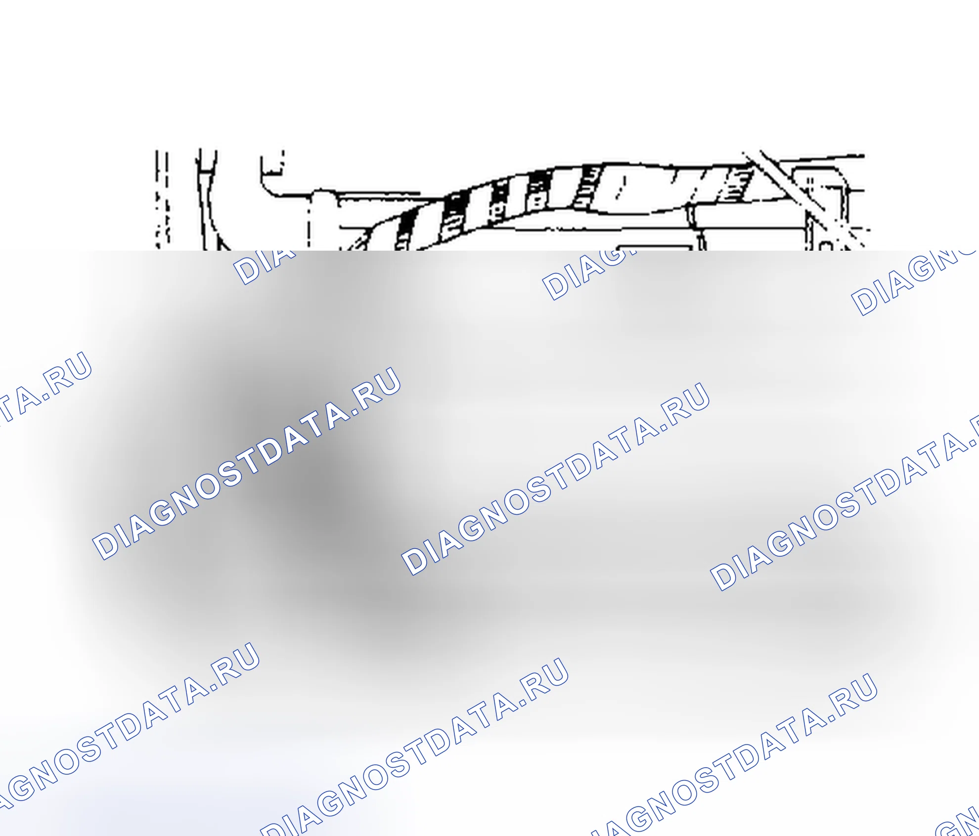 Рис. 3: Расположение компонентов (3 из 24). Subaru Justy I рестайлинг