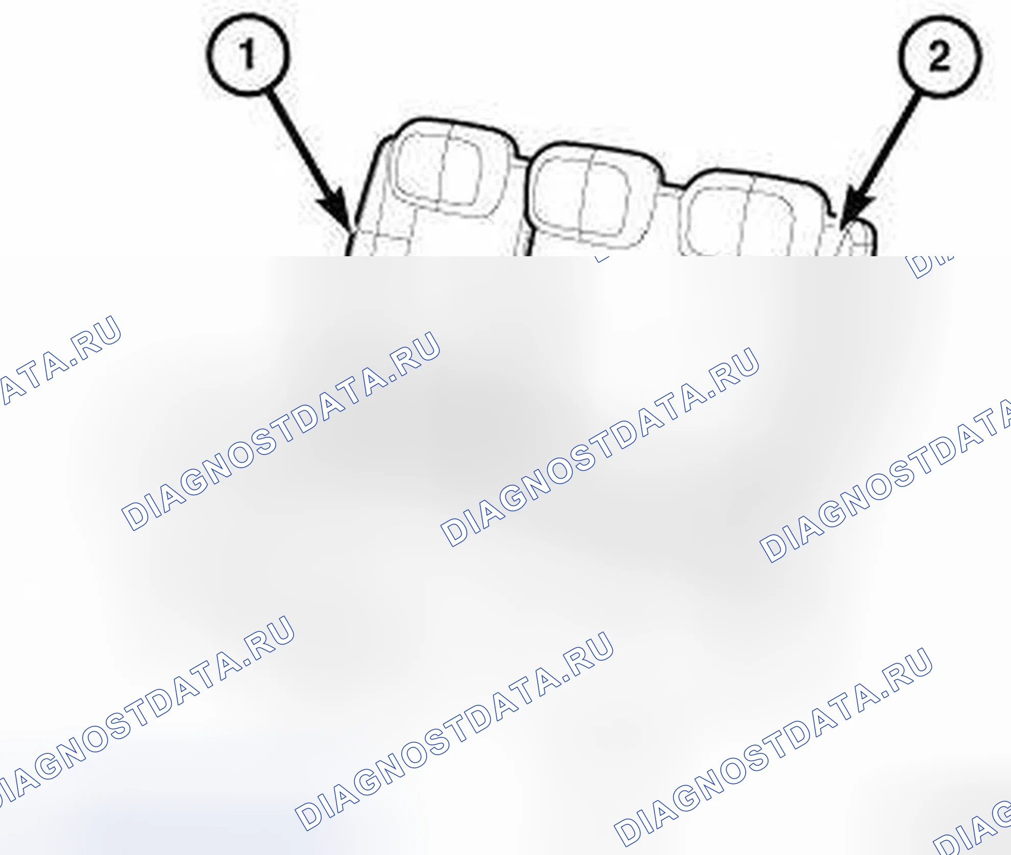 Рис. 352: ДЕМОНТАЖ. Chrysler Town & Country V рестайлинг