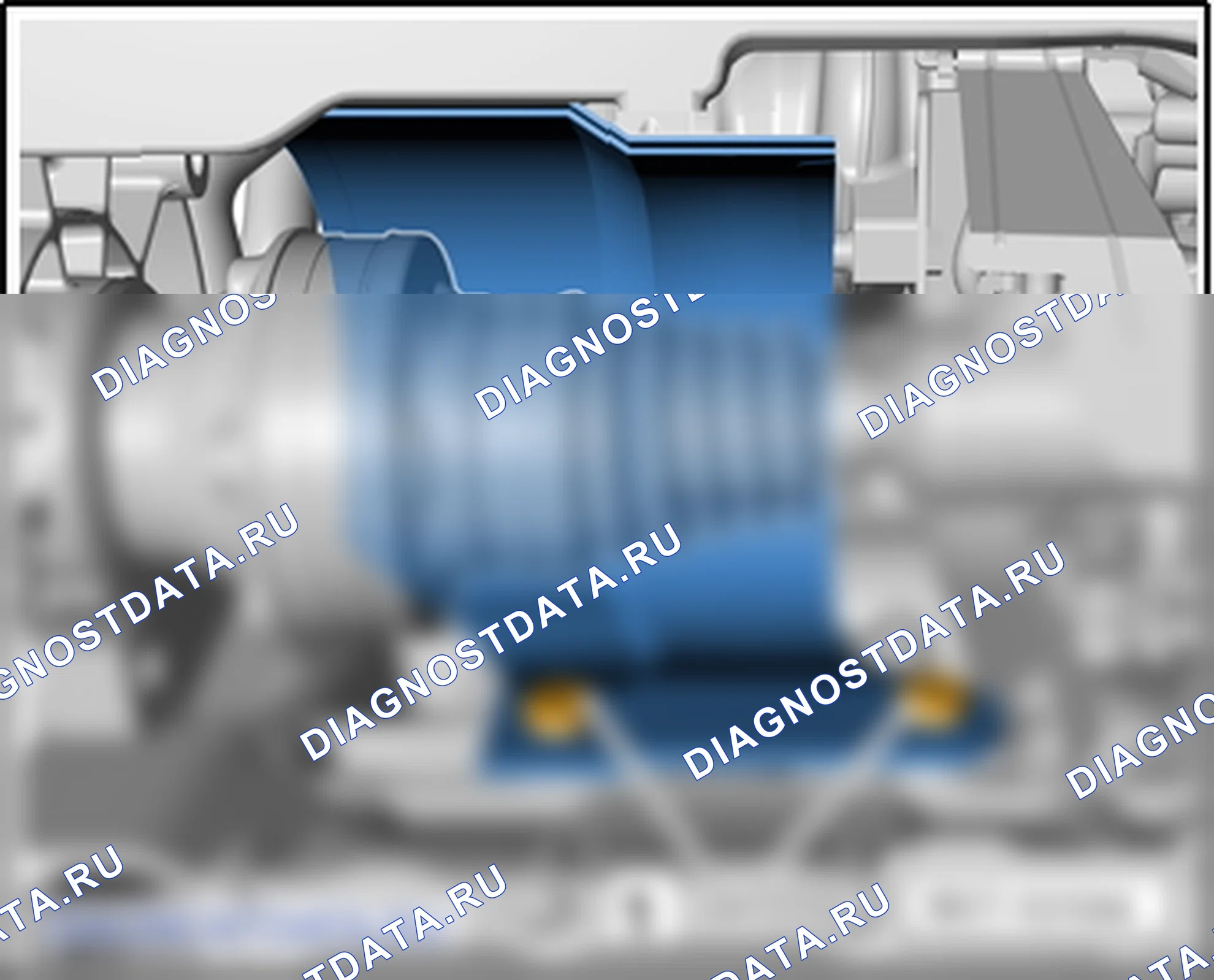 Как снять и установить детали системы выпуска ОГ (2,0л/81; 103; 125 кВт TDI CR (2-го поколения)). Skoda Octavia Ii