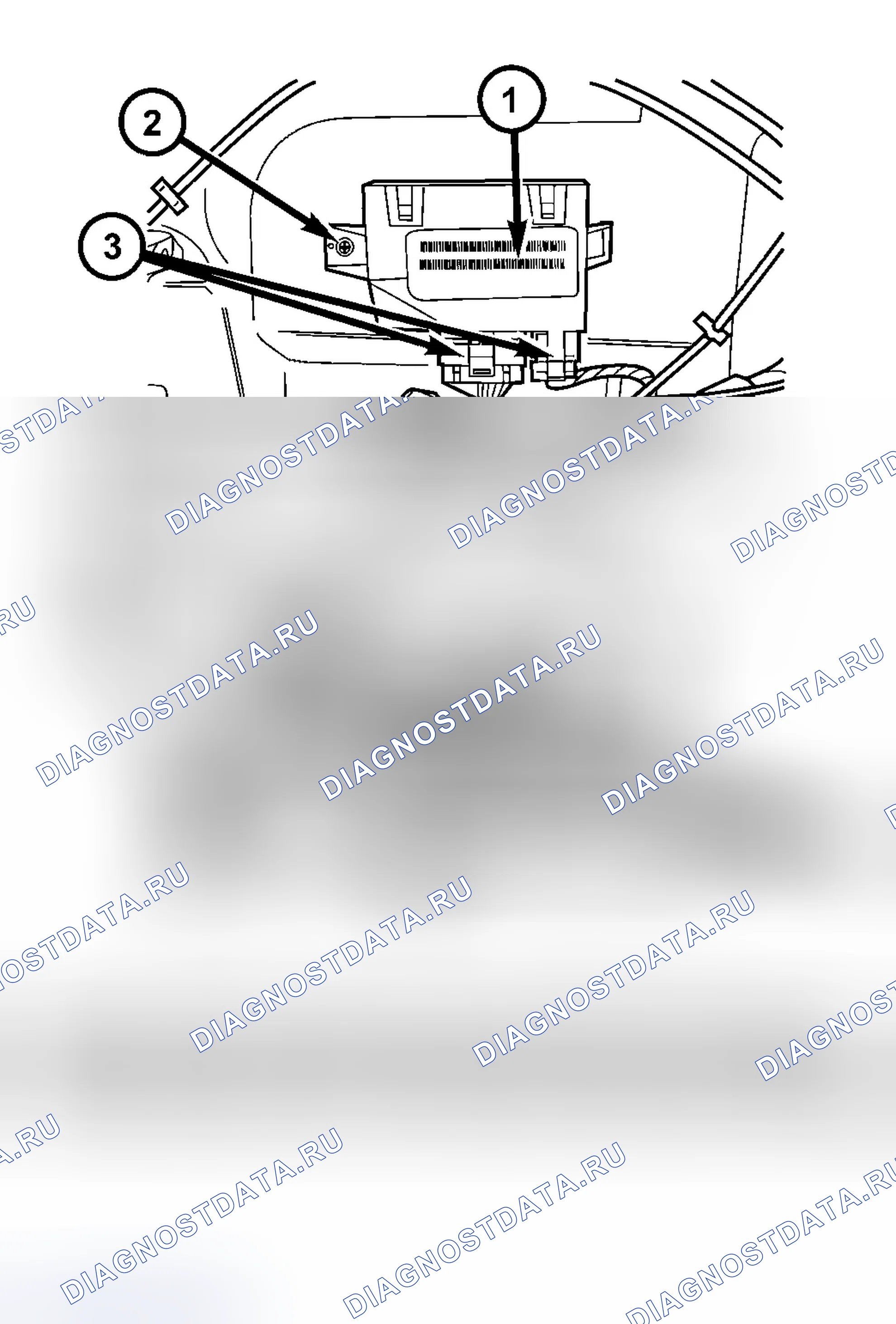Рис. 41: ОПИСАНИЕ замков дверей и противоугонной системы. Dodge Grand Caravan IV