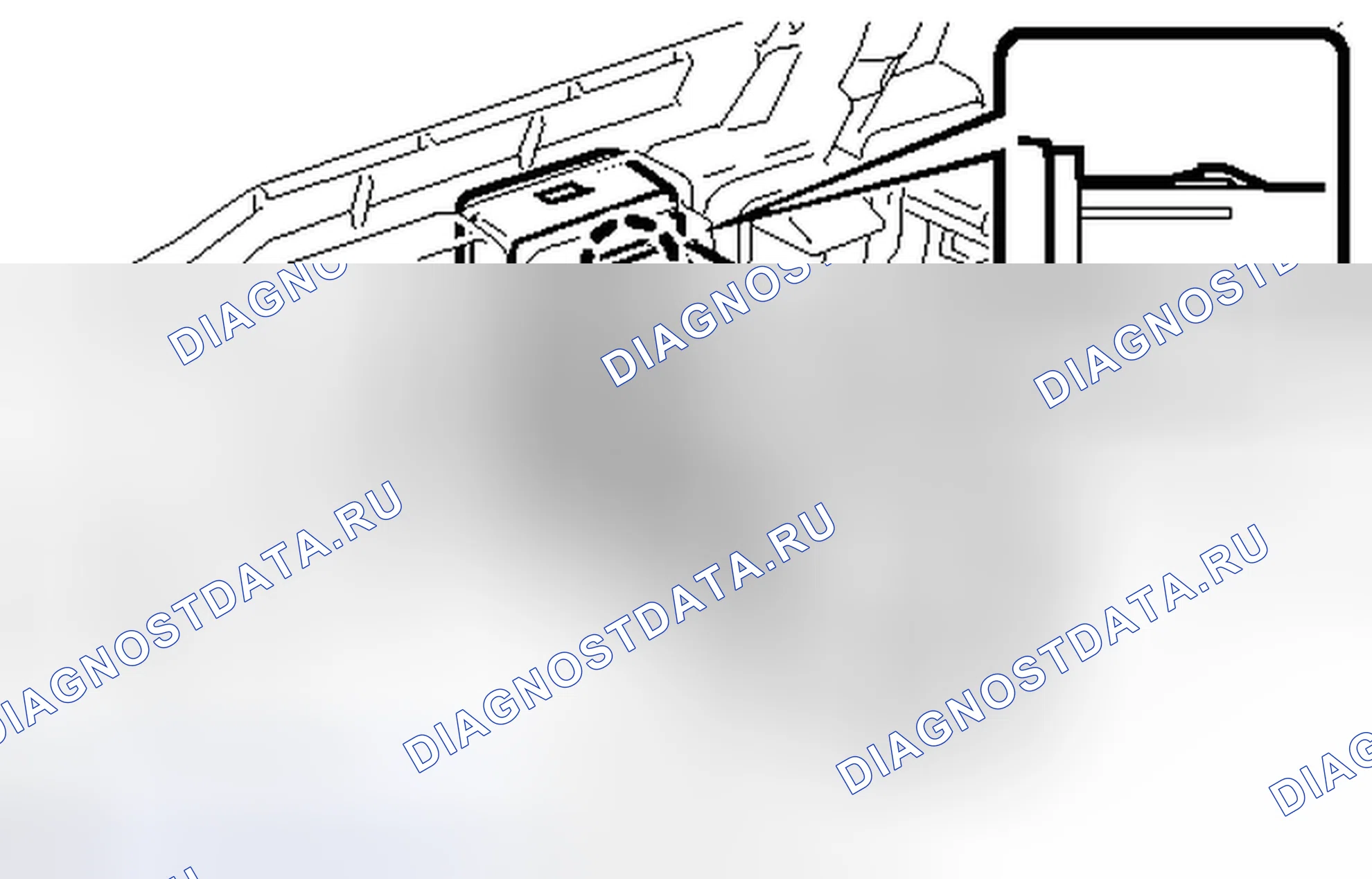 Рис. 38: ДЕМОНТАЖ. Toyota Highlander II рестайлинг