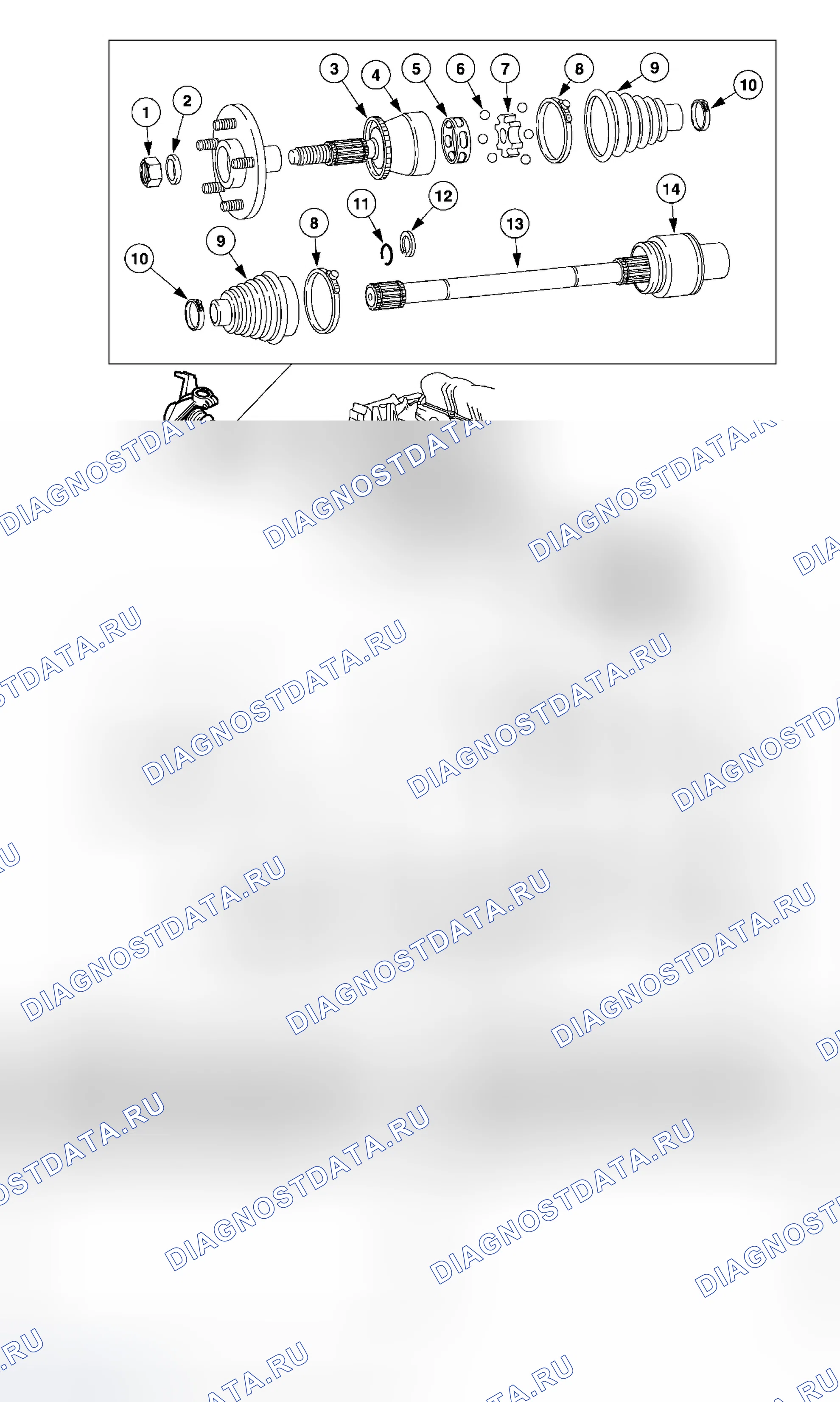 Рис. 2. Ford Taurus IV рестайлинг
