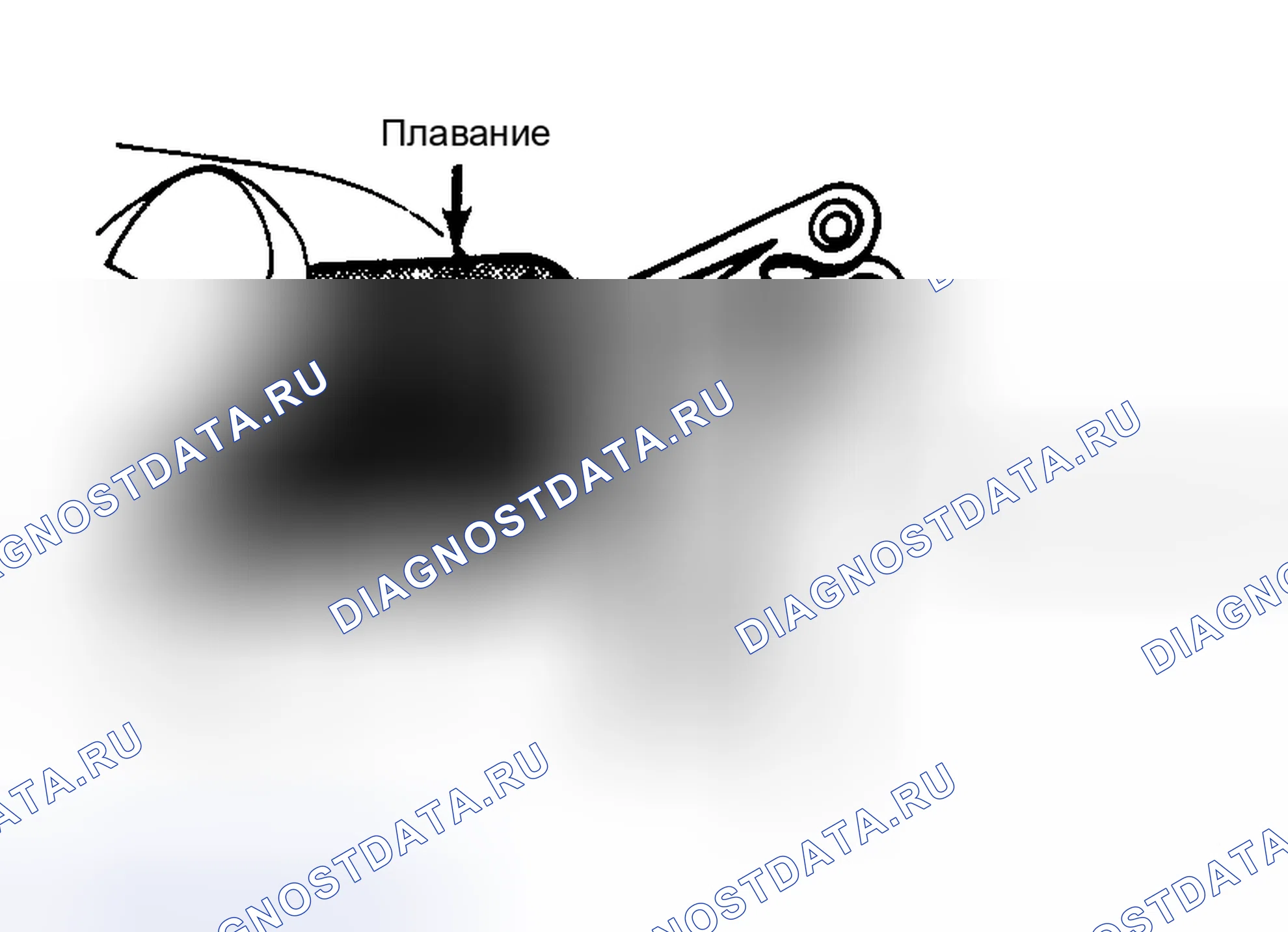Рис. 155: Регулировка падения поплавка. Toyota Tercel L30