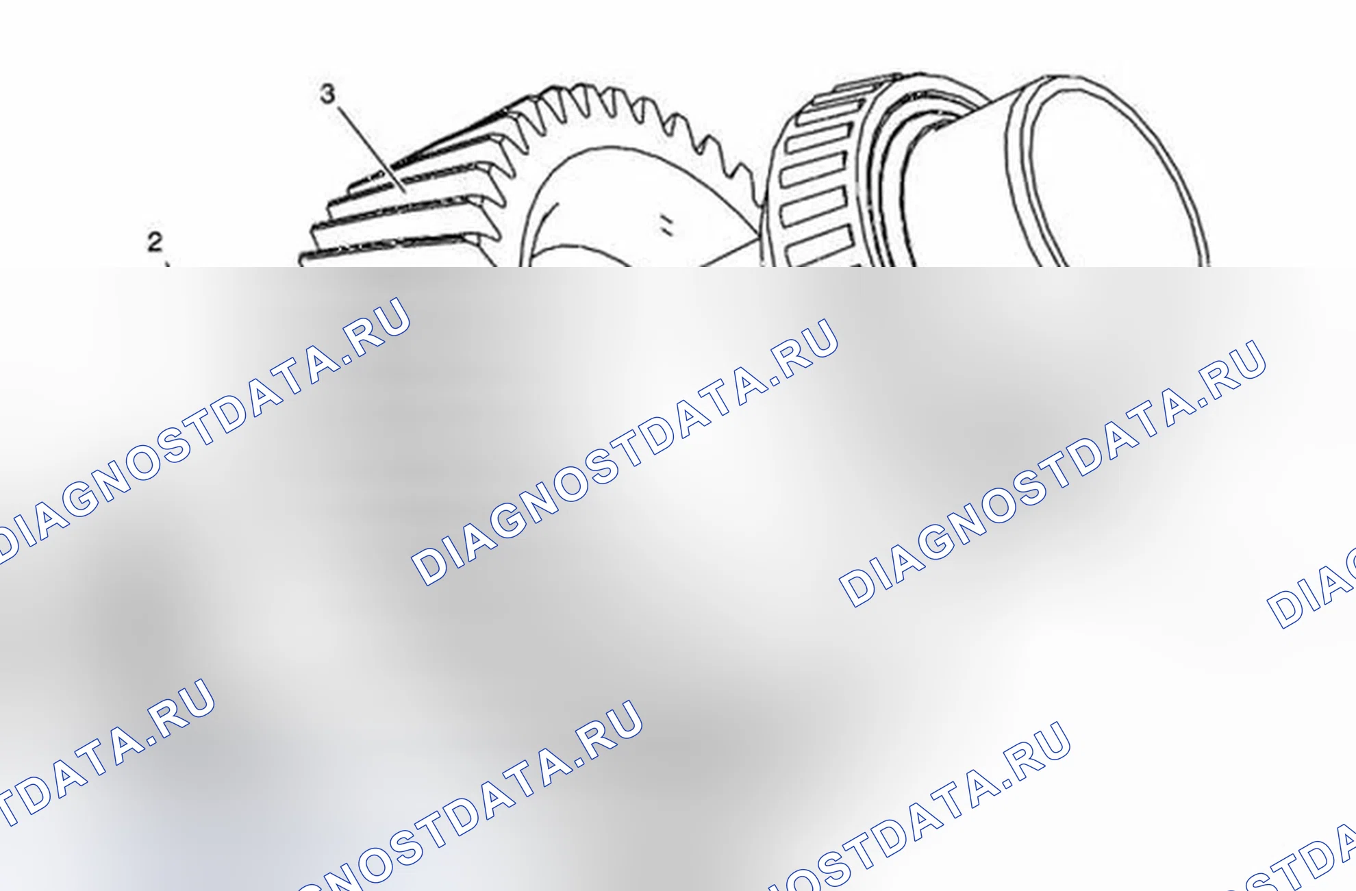 Рис. 16: Очистка и проверка входного вала. Buick Encore I