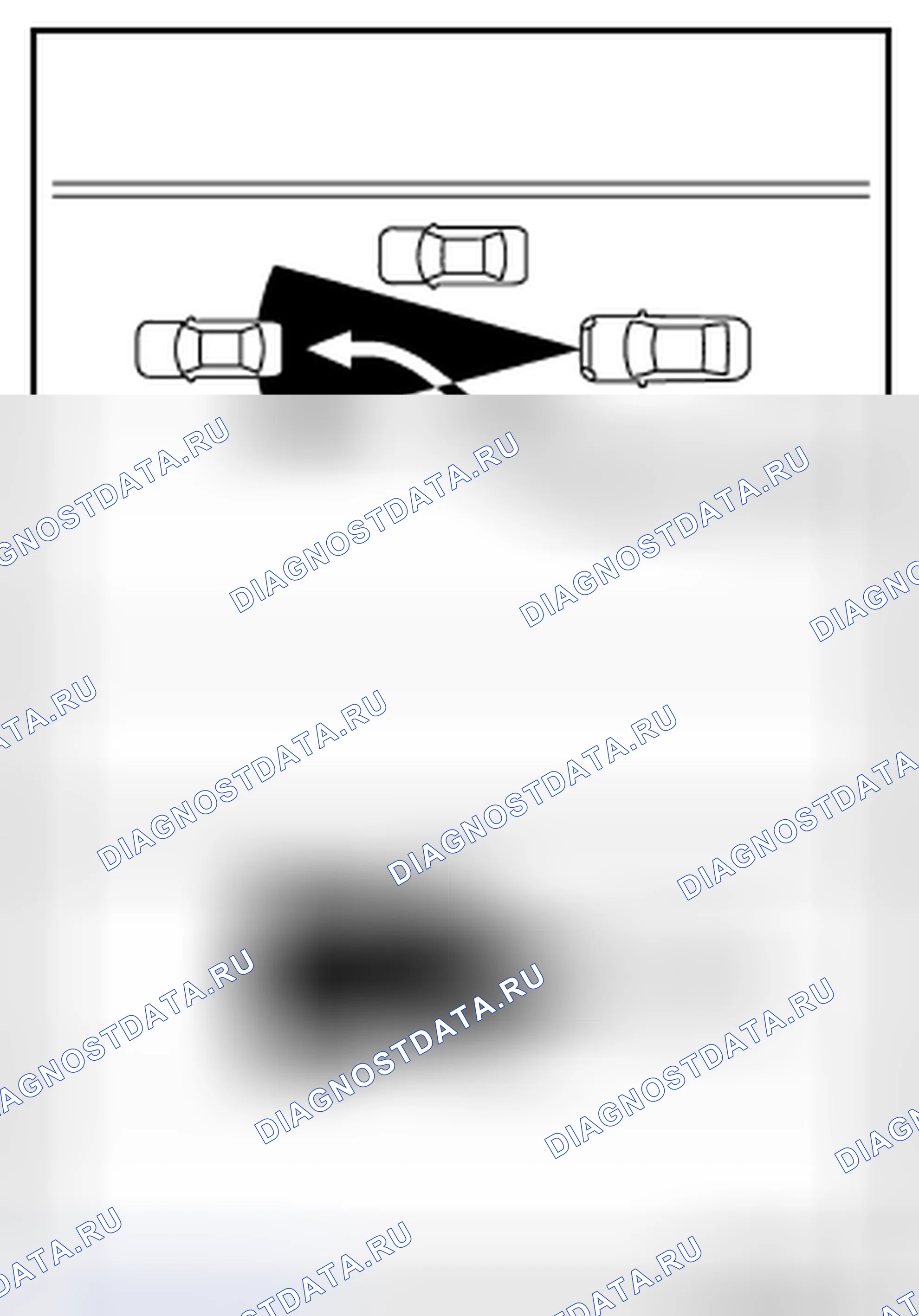 Рис. 51: МЕРЫ ПРЕДОСТОРОЖНОСТИ ДЛЯ СИСТЕМЫ ДИСТАНЦИОННОГО УПРАВЛЕНИЯ (DCA). Infiniti FX37 II рестайлинг
