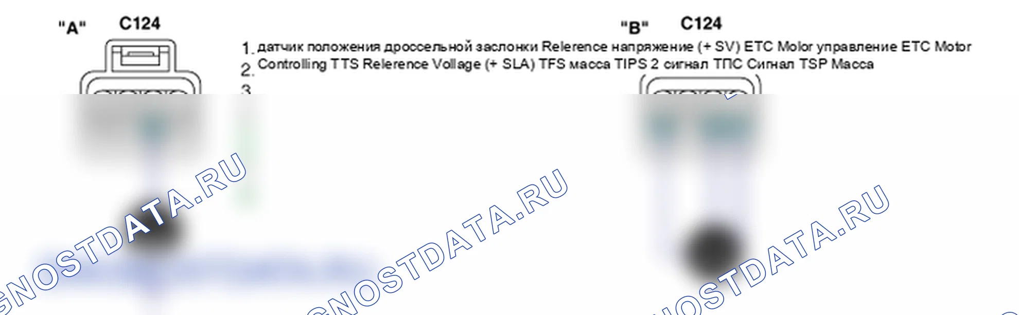 Контроль проводов — P0222. Kia Sorento BL