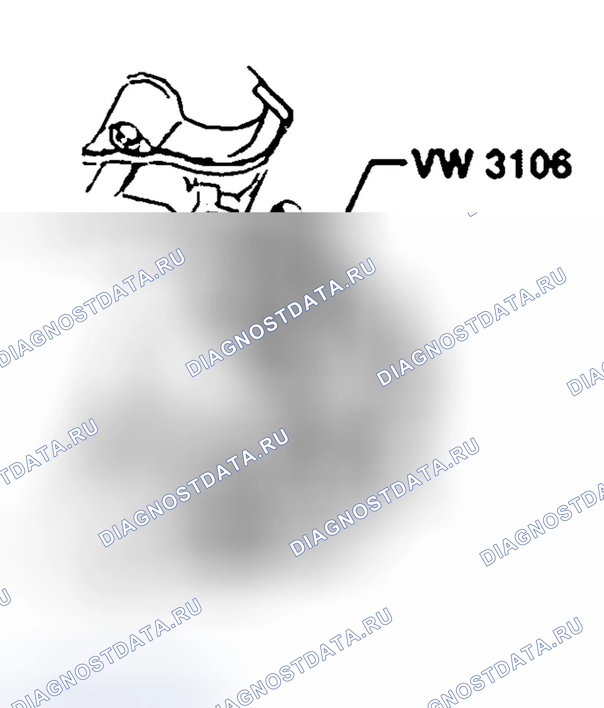 Рис. 37: Установка осевого уплотнения. Audi TT 8N
