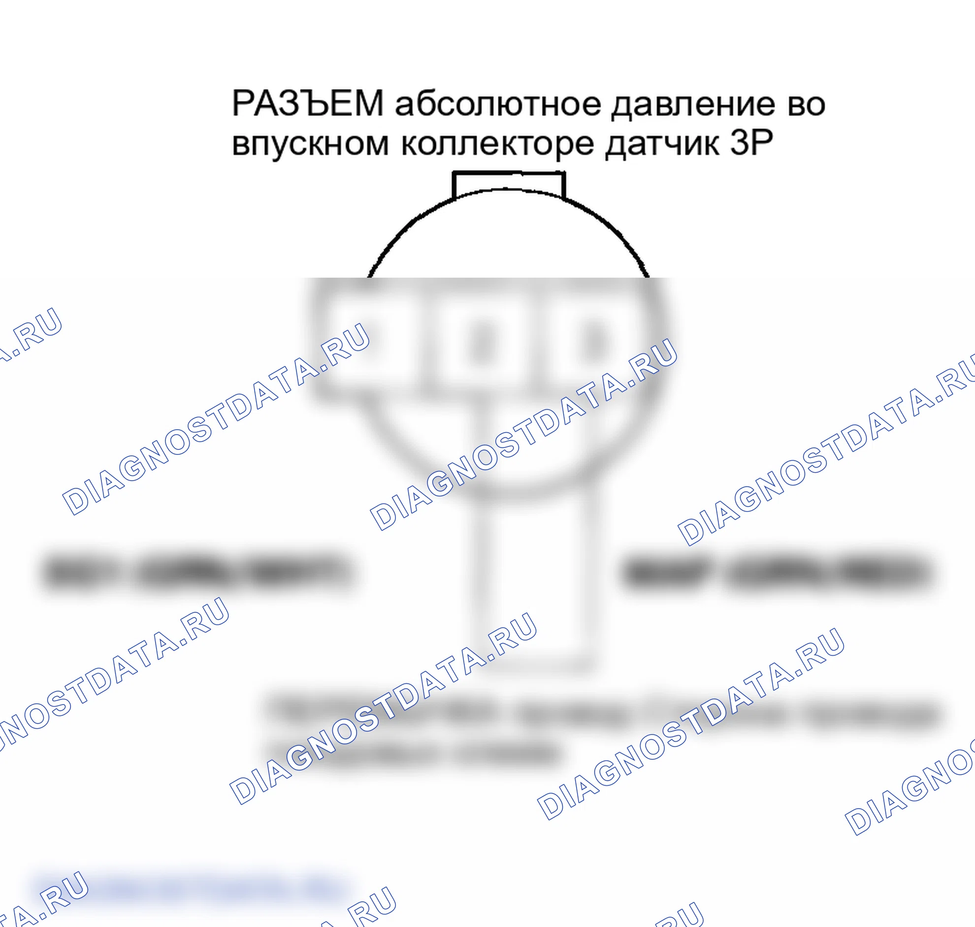 Рис. 22: P0108 расшифровка кода ошибки: высоковольтная цепь датчика абсолютное давление во впускном коллекторе. Honda S2000 AP1