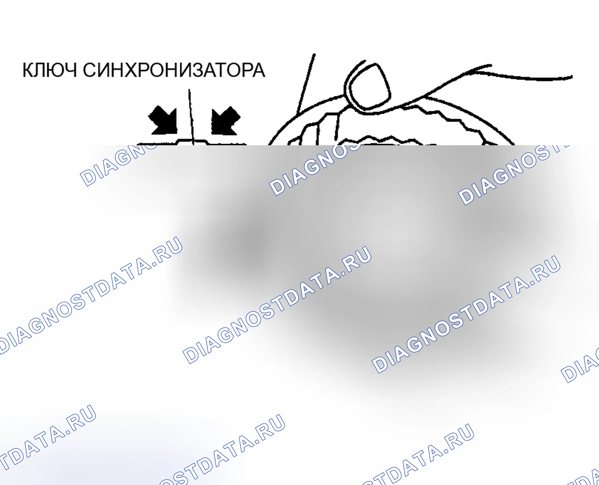 Рис. 152: ПРОВЕРКА КОМПОНЕНТОВ КОЛЬЦА СИНХРОНИЗАТОРА И СТУПИЦЫ СЦЕПЛЕНИЯ. Honda CR-V III