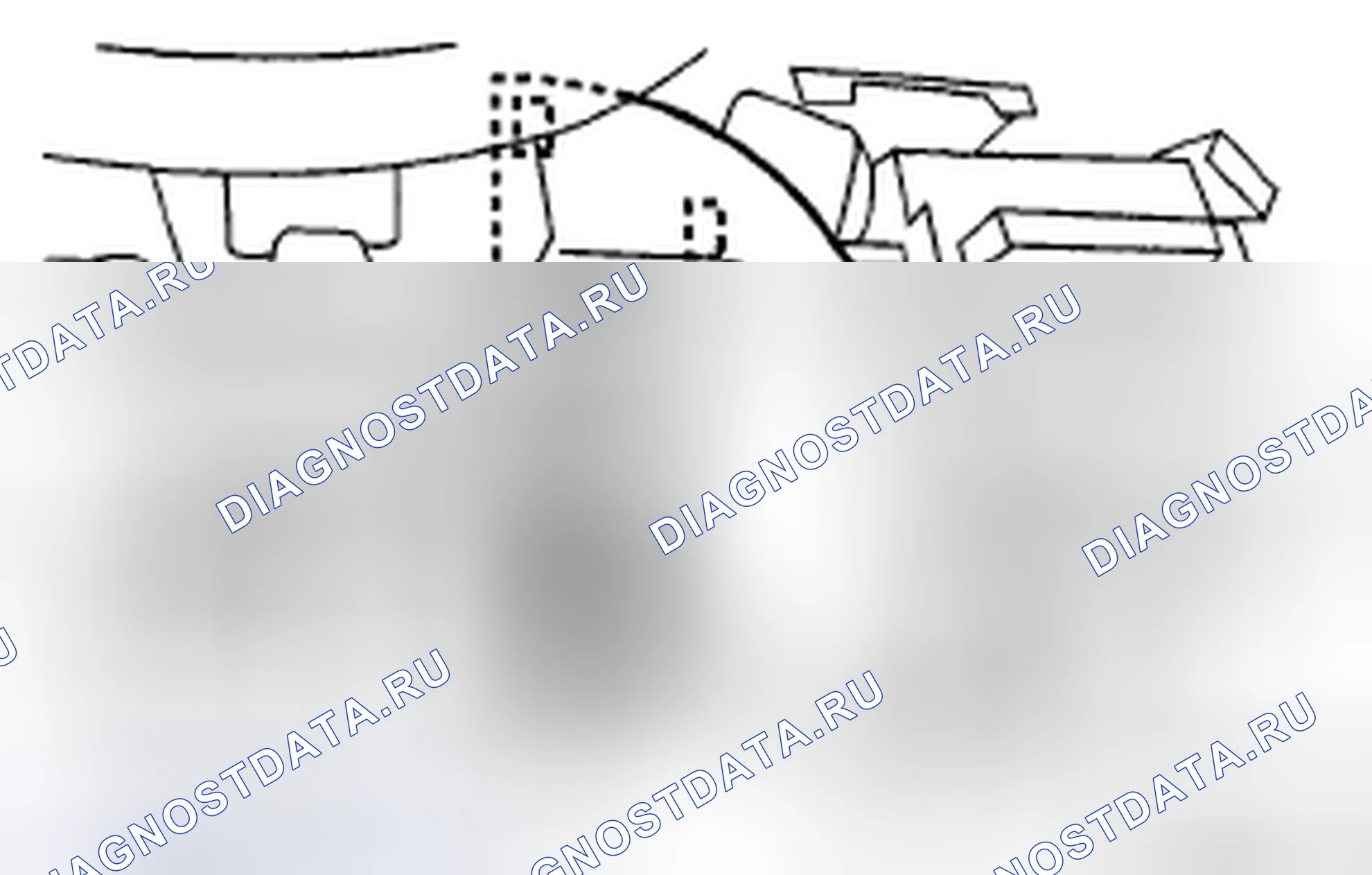Рис. 66: ДЕМОНТАЖ. Subaru Tribeca WX рестайлинг