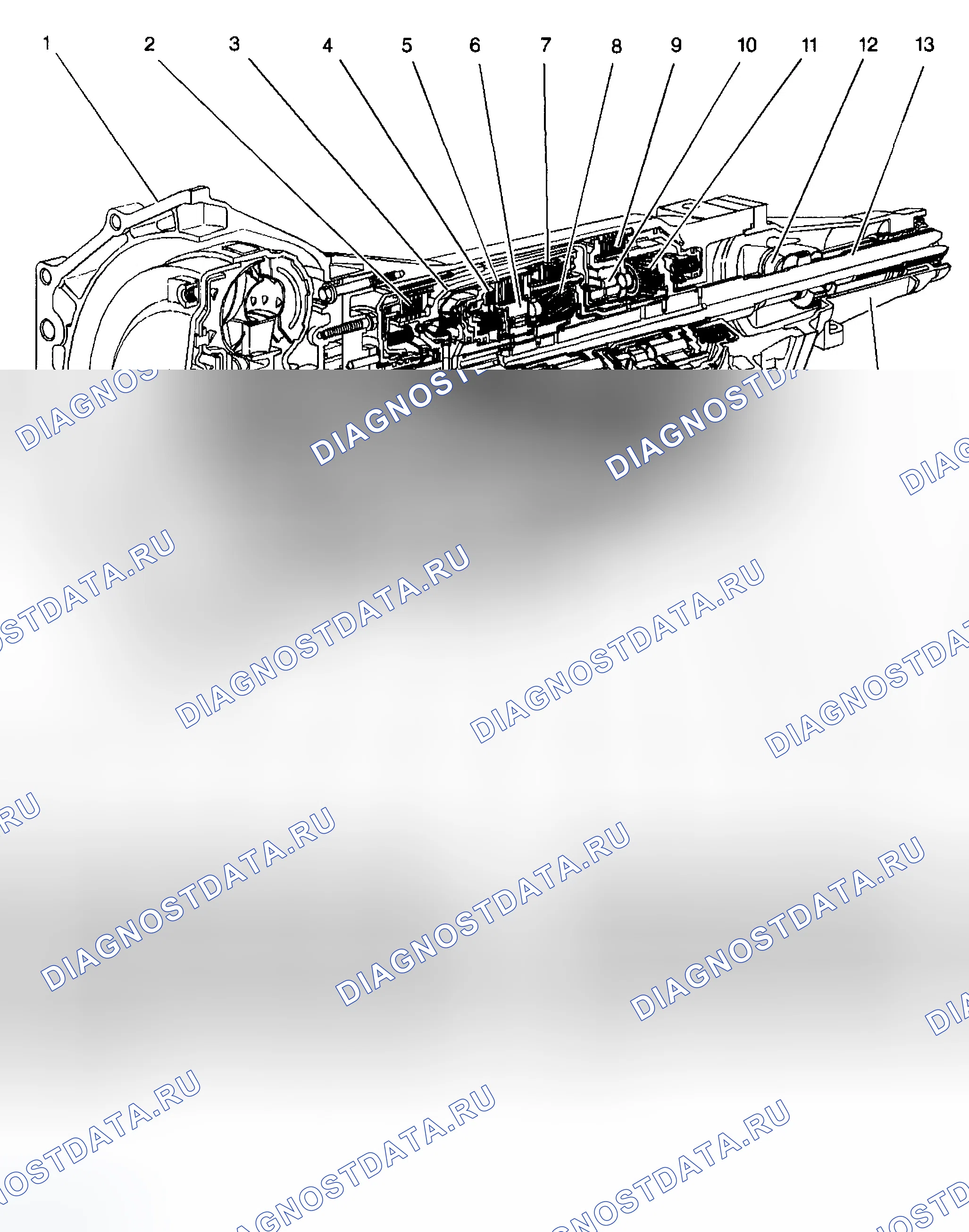 Рис. 564: Расположение компонентов. GMC Sierra 1500 HD 