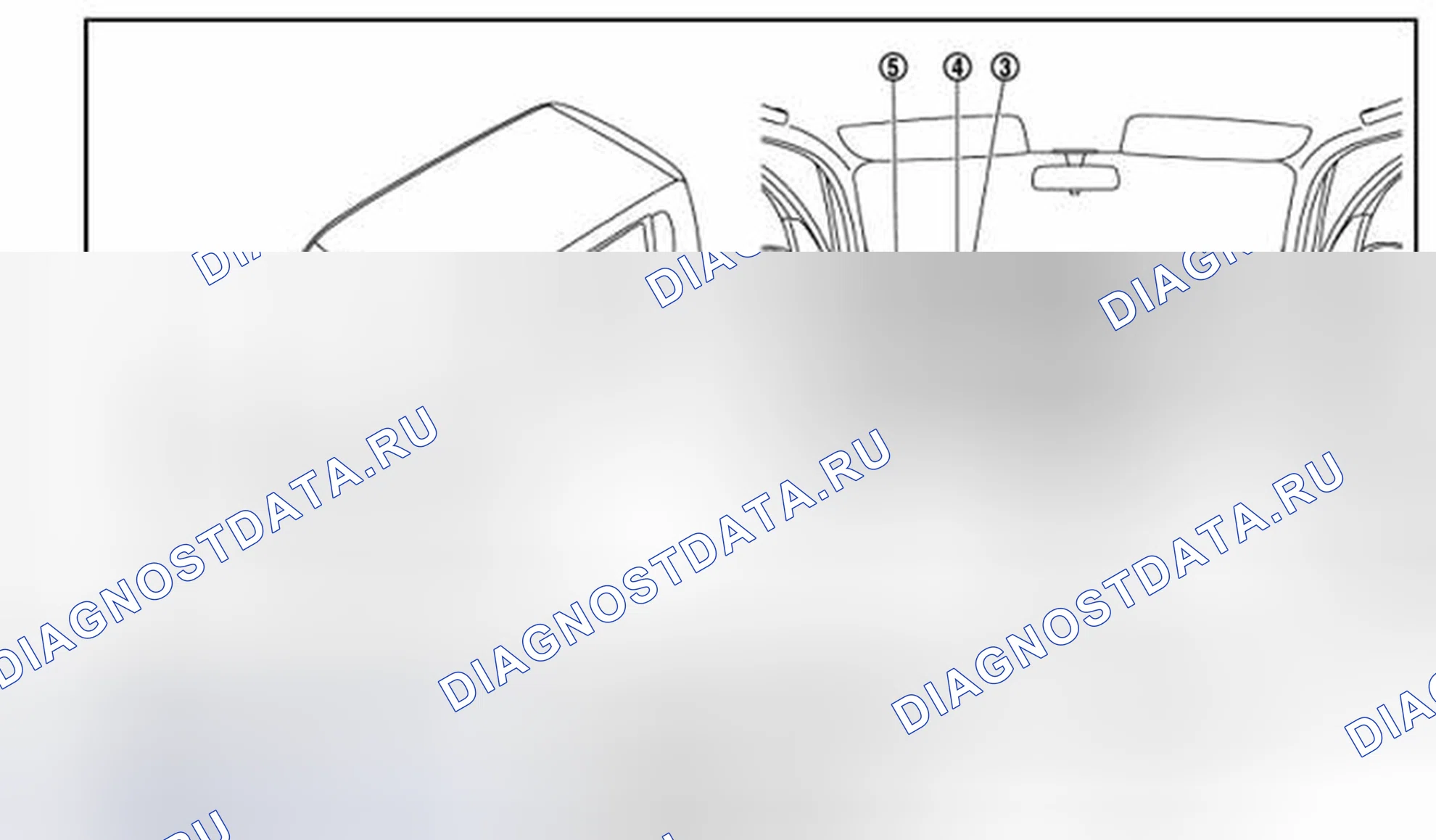 Рис. 25: Расположение компонентов. Nissan Cube III