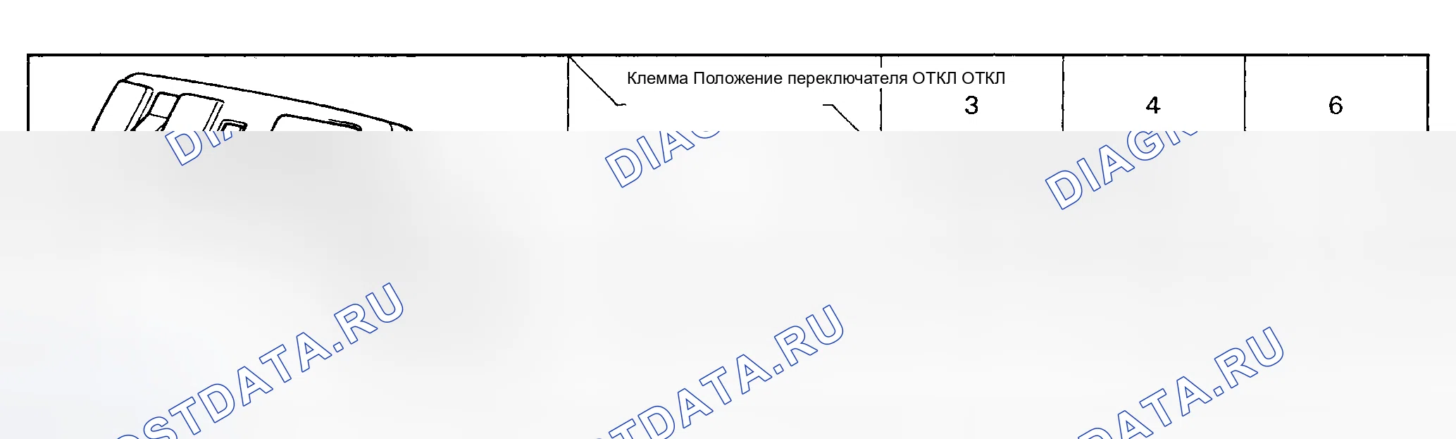 Рис. 47: ПЕРЕКЛЮЧАТЕЛЬ УПРАВЛЕНИЯ (КУПЕ). Toyota Corolla VI
