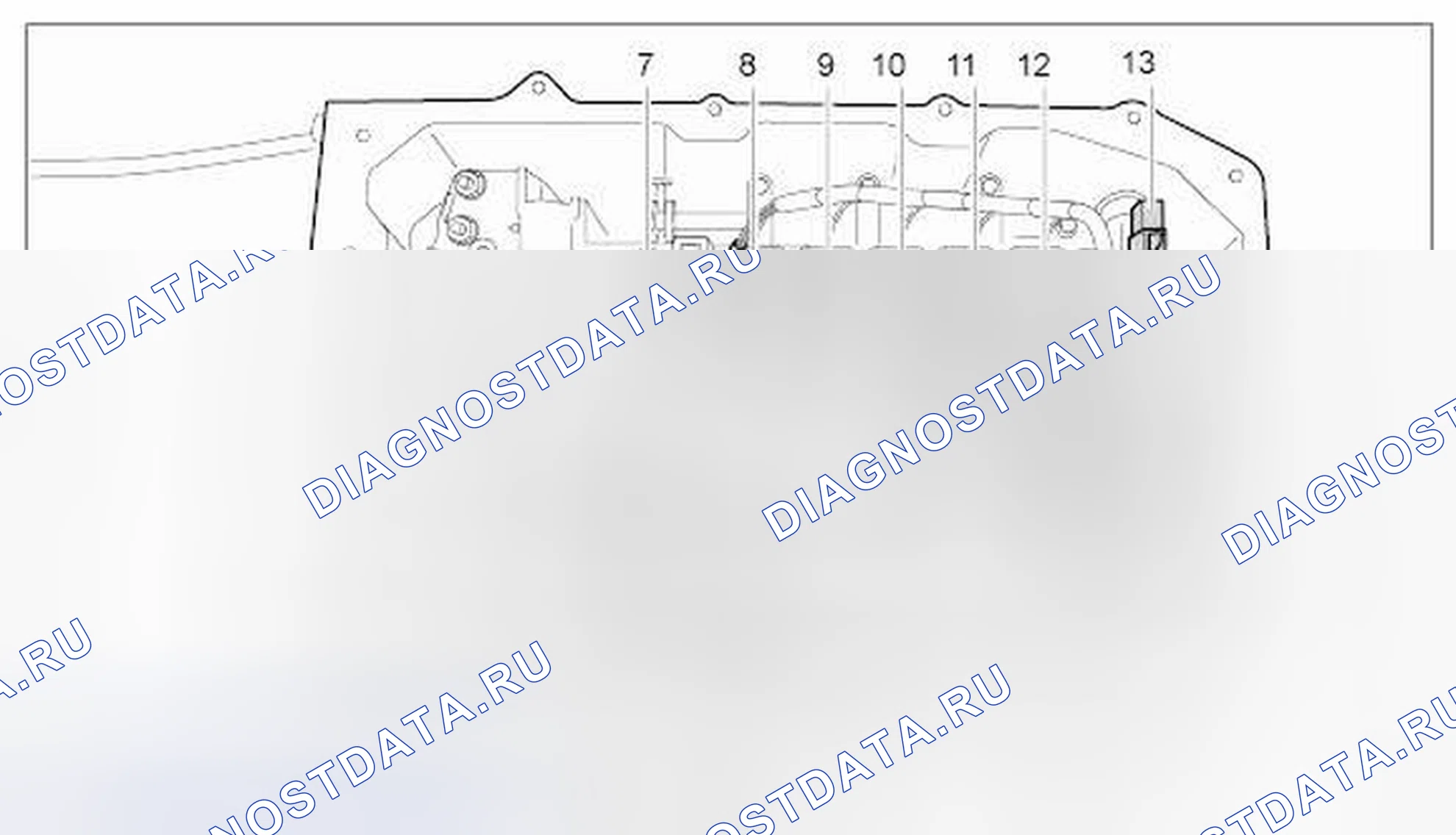 Рис. 161: Информация о жгуте проводов. Porsche Cayenne GTS 957 рестайлинг
