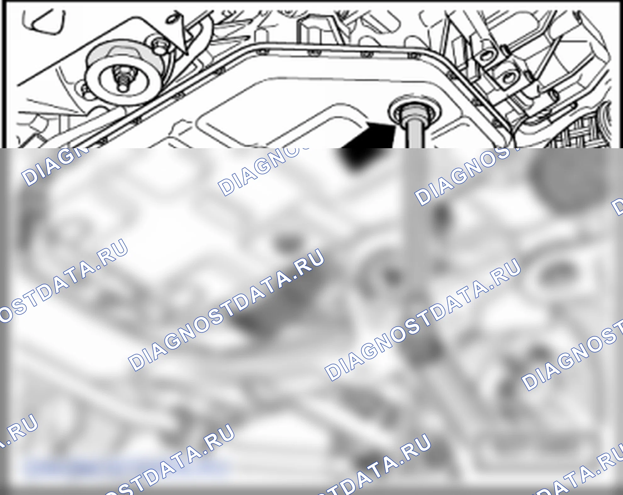 Контроль уровня жидкости ATF и доливание жидкости ATF. Skoda Superb I