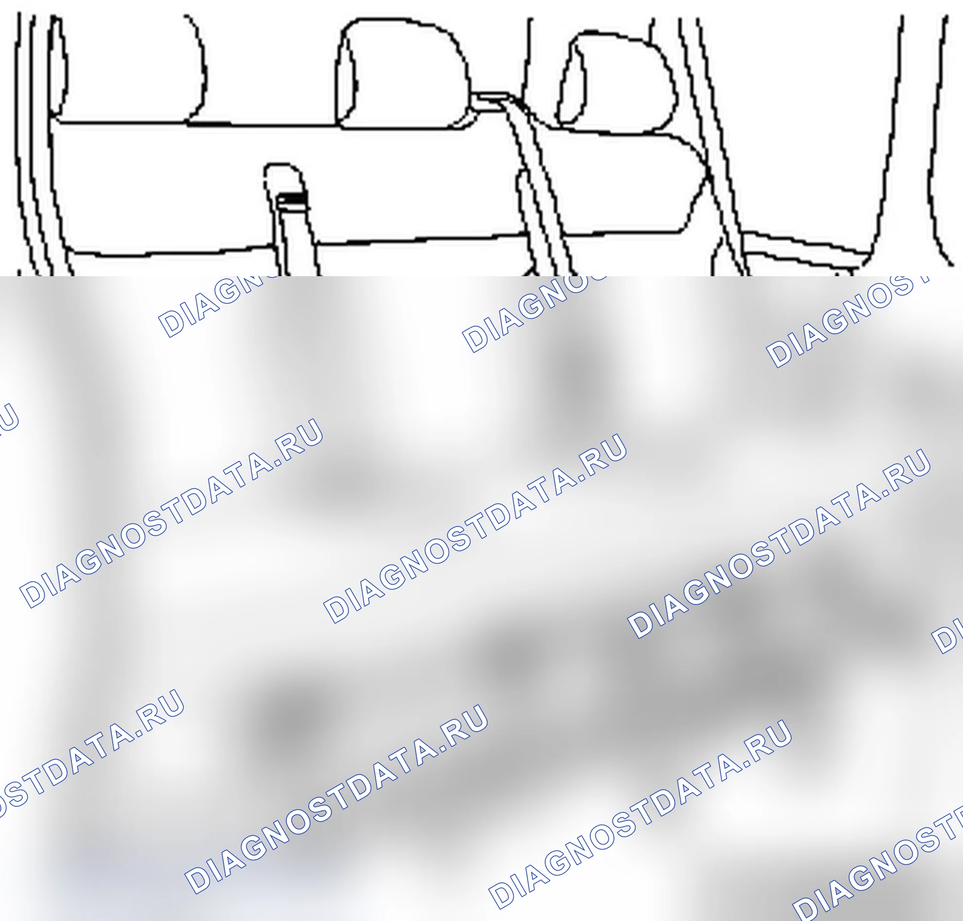 Замена подушки нераздельного сиденья третьего ряда (F36). Opel Vivaro A