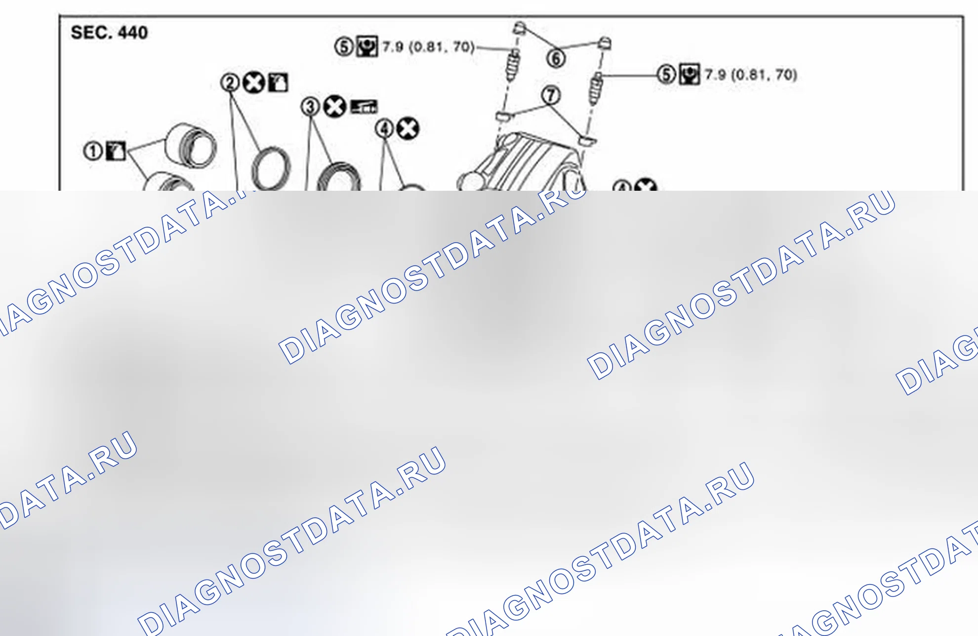 Рис. 41: РАЗБОРКА. Infiniti FX35 II