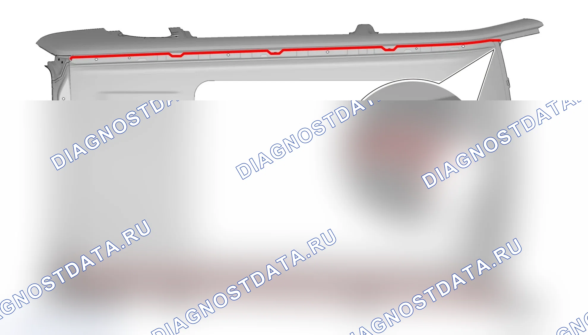 ПВХ сварной шов герметика — Haval Dargo. Haval Dargo I
