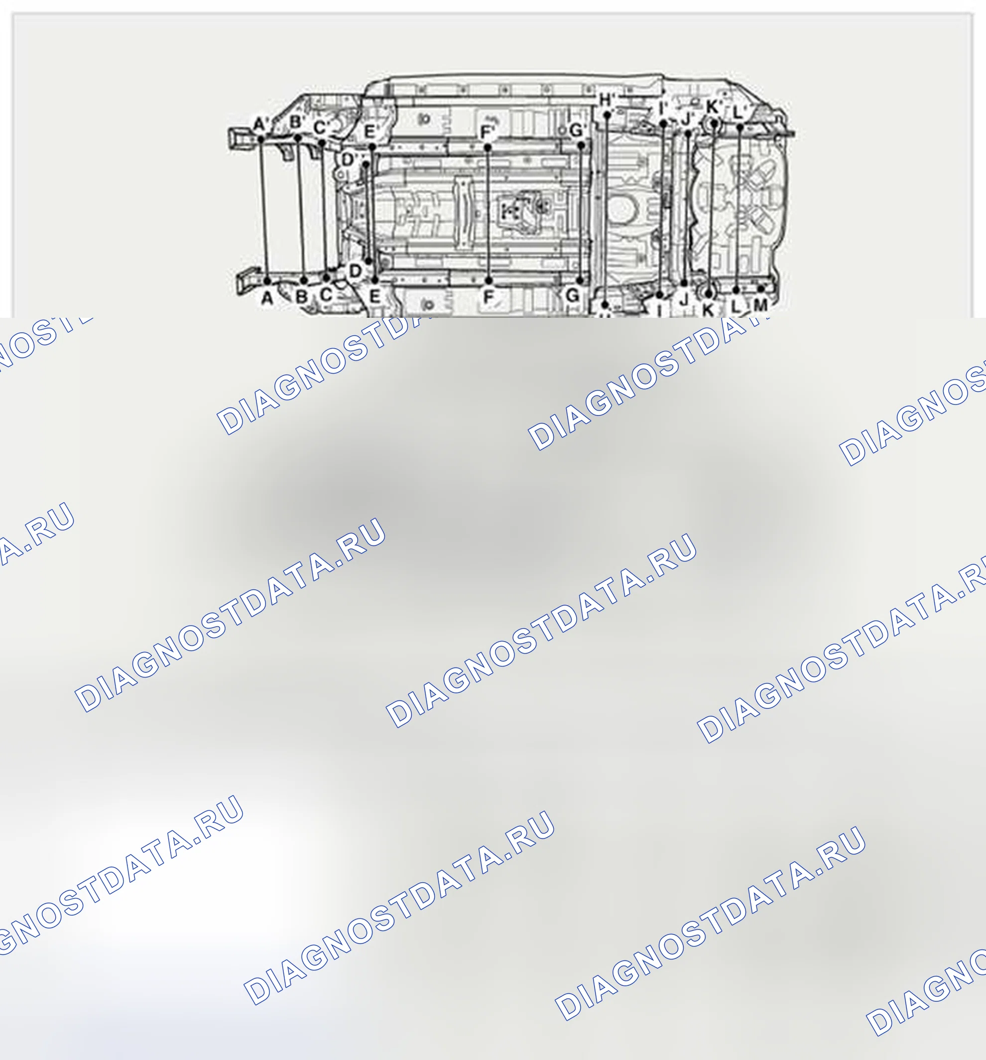 Рис. 31: Проекционные размеры. Hyundai Veloster I